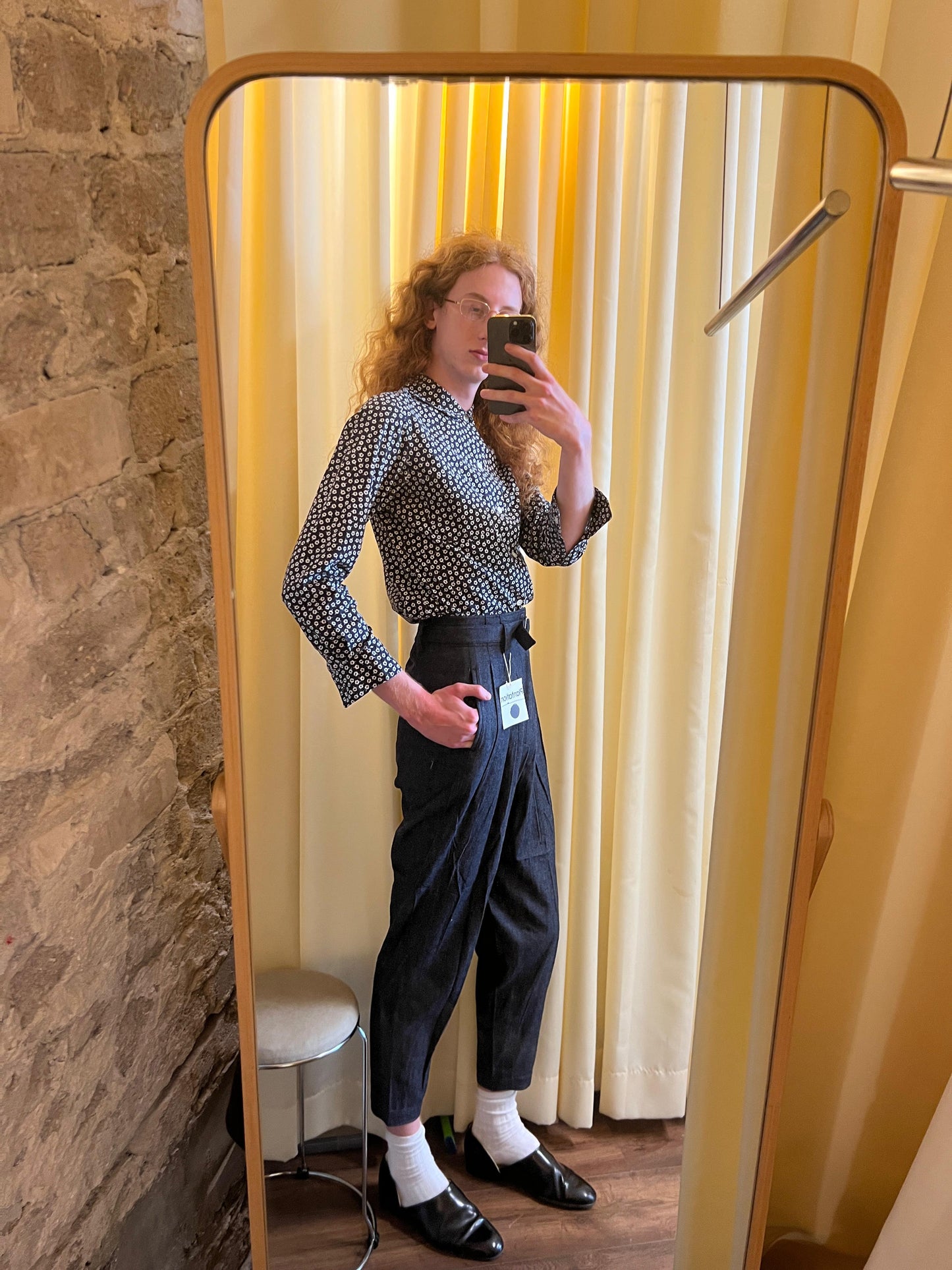 Plantation Wool Belted Pants
