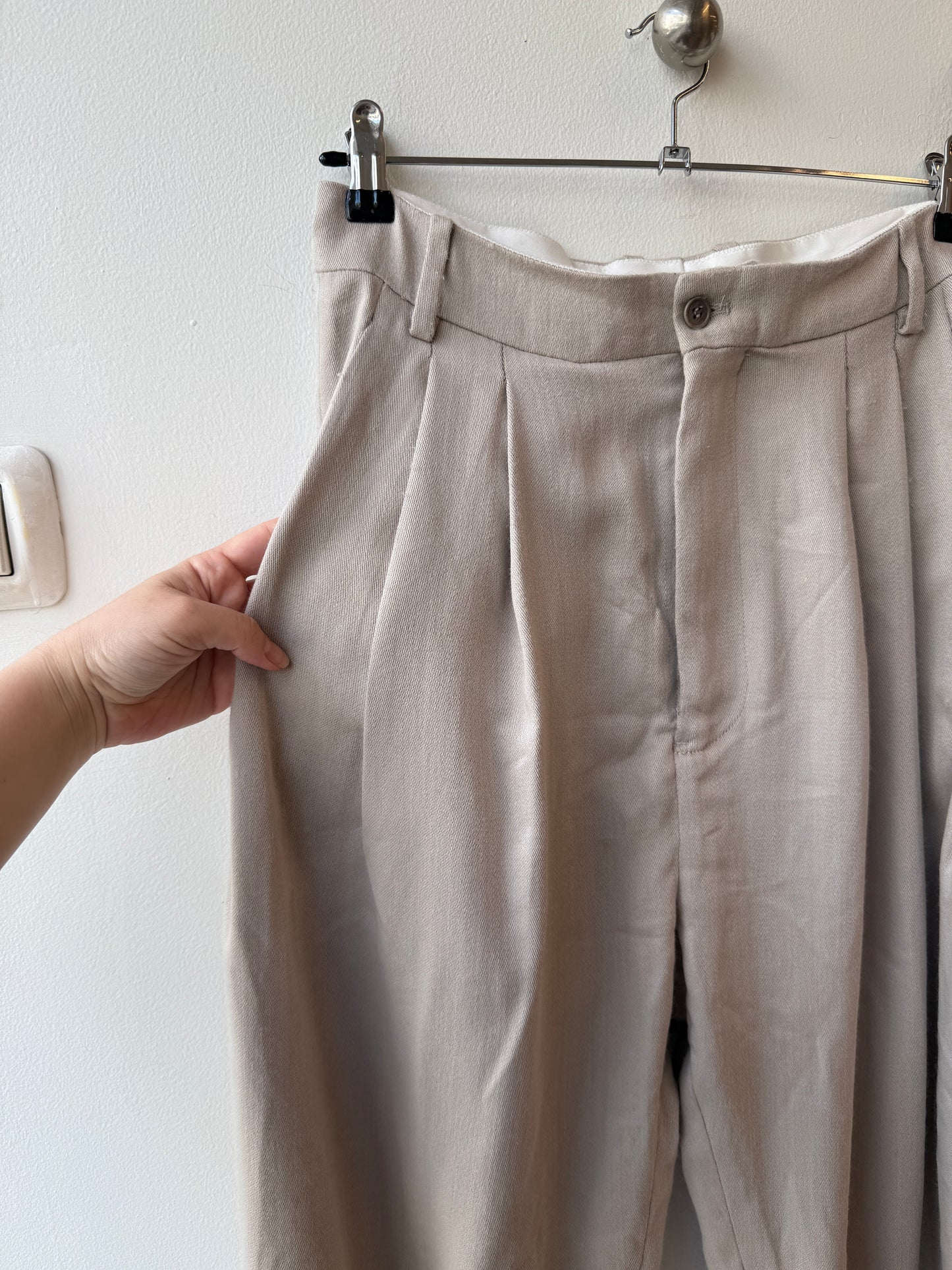 Hed Mayner SS23 Wool Pleated Trousers