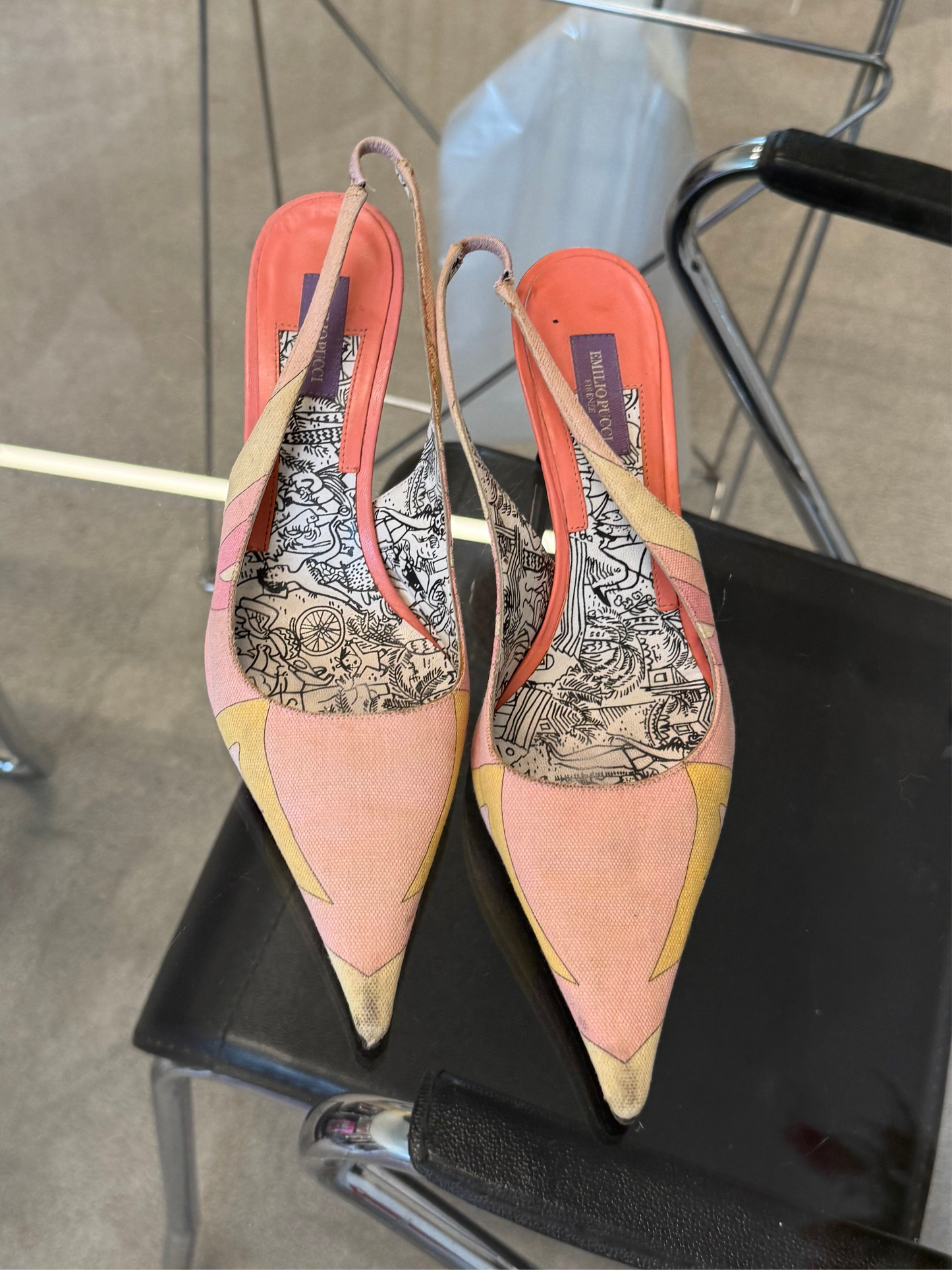 EMILIO PUCCI stiletto 37 EU