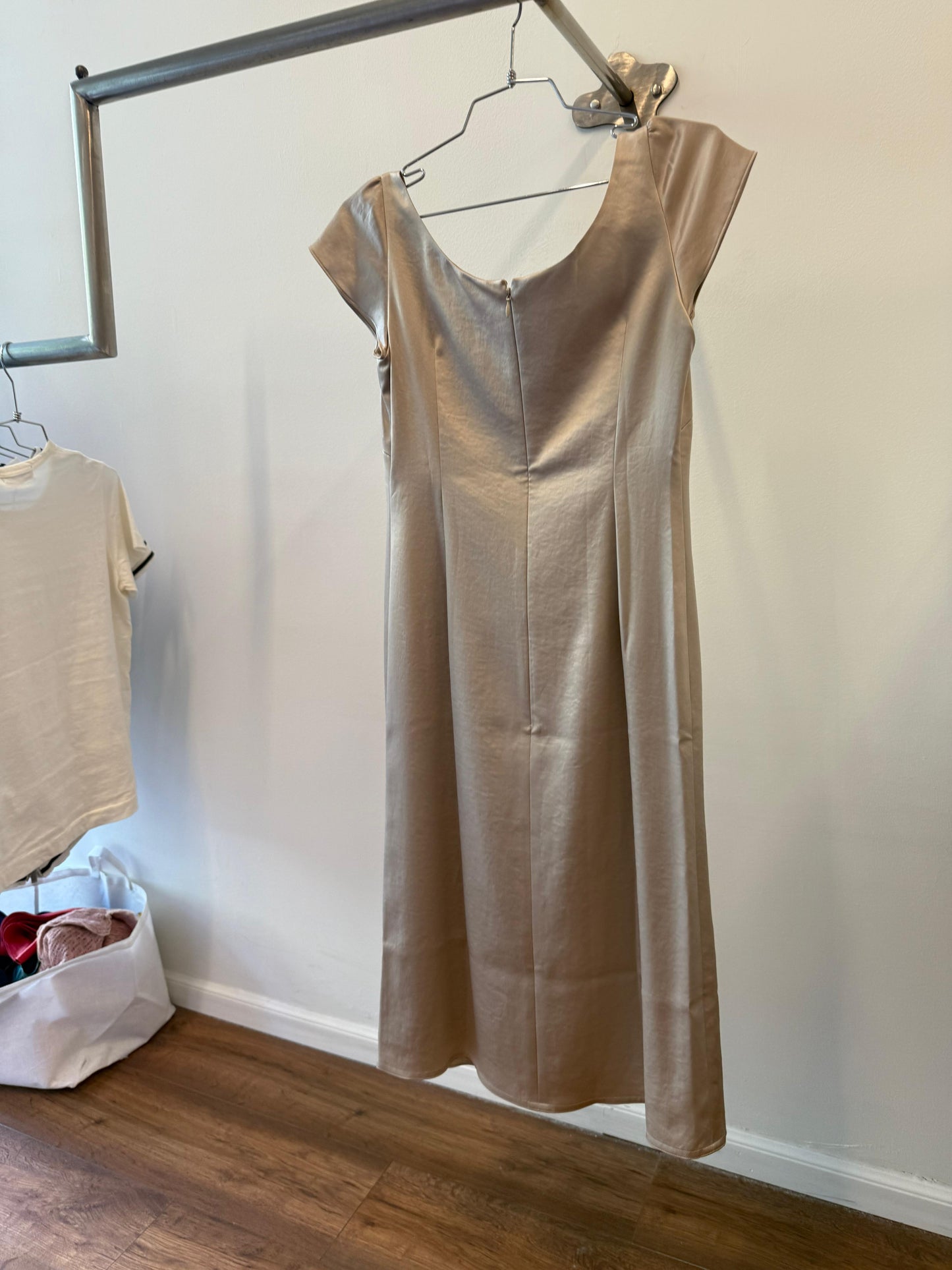 Slitz Silky Dress