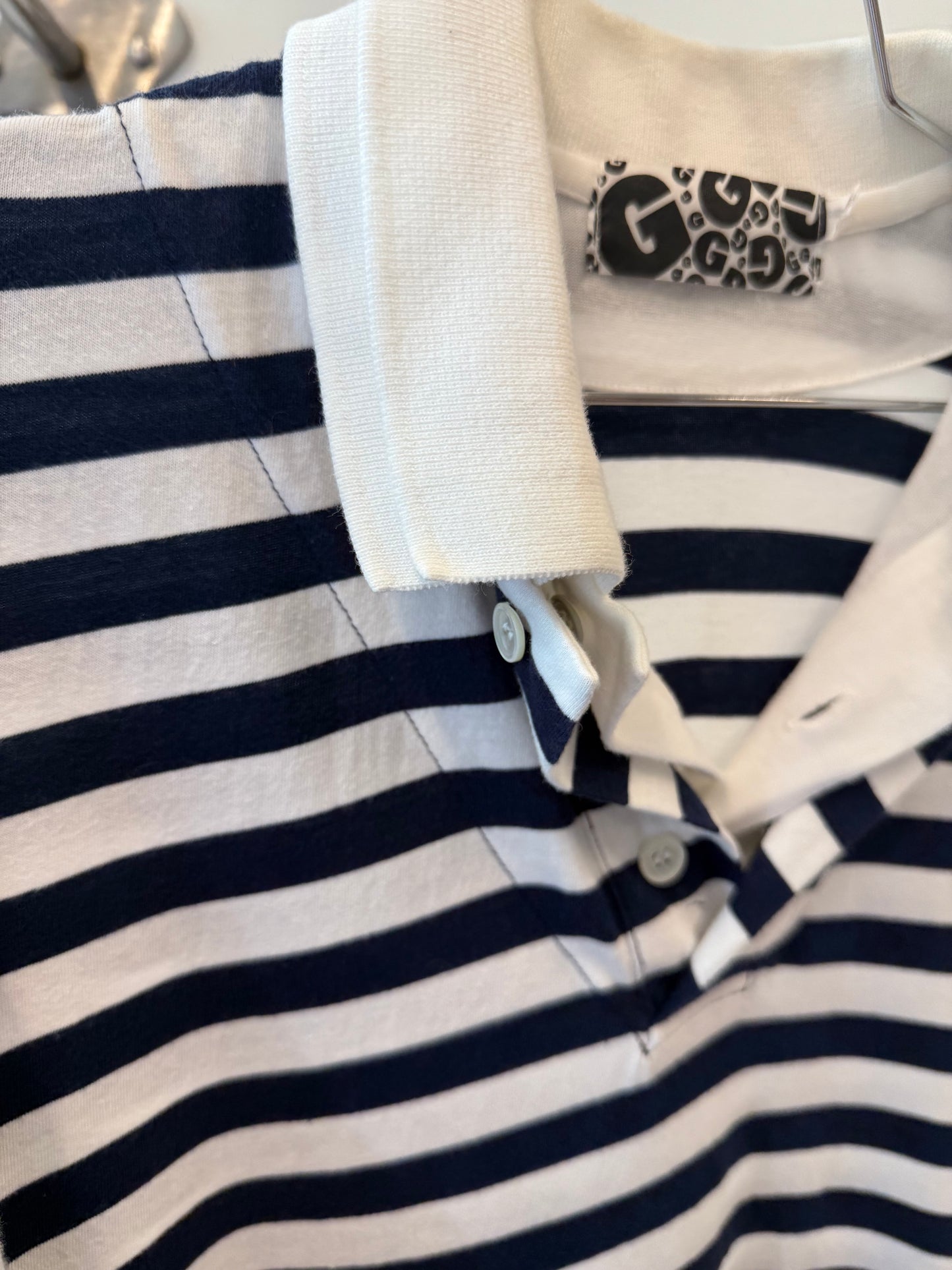 Gomme Homme Layered Collar Polo