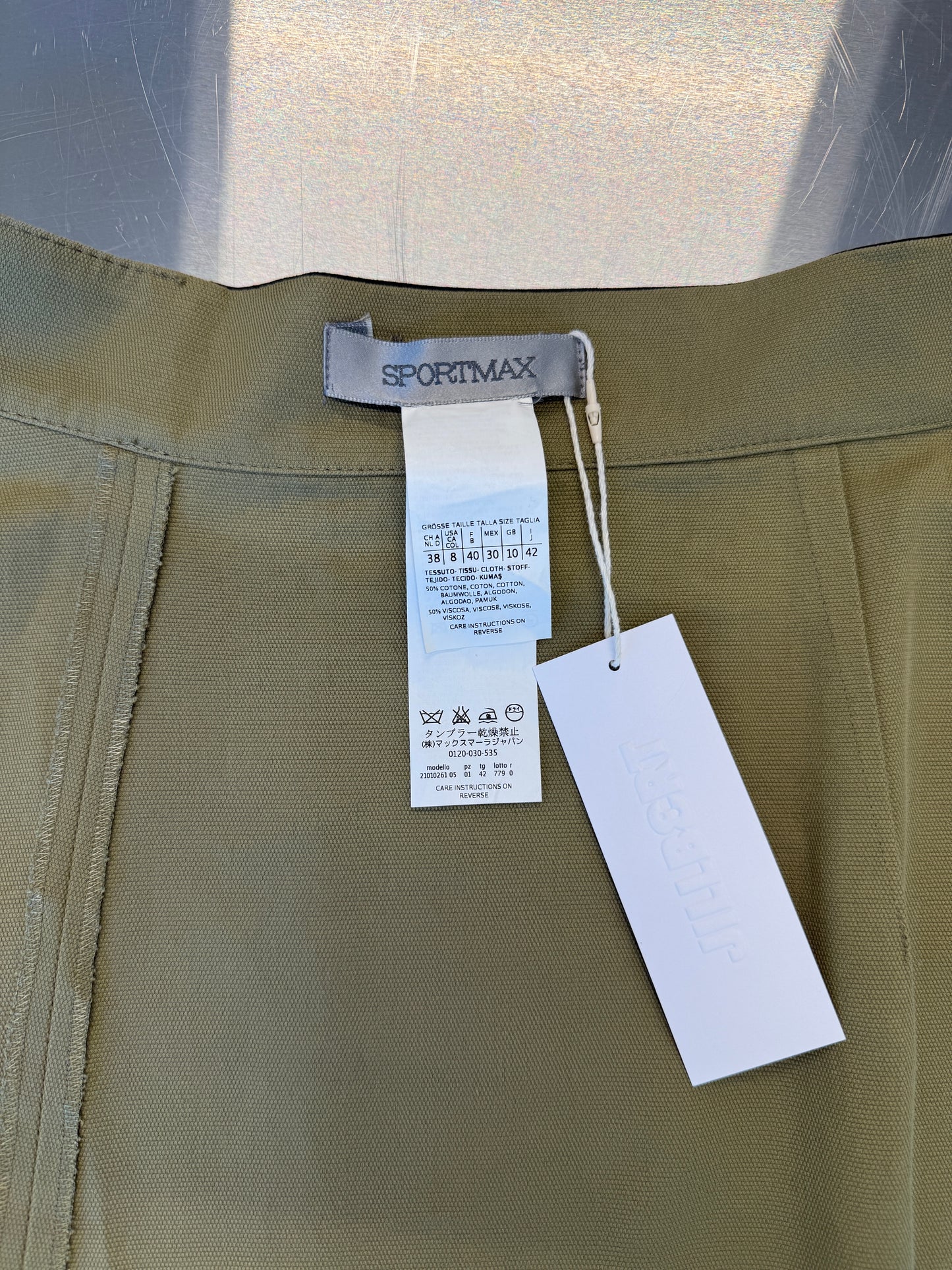 Sportmax Asymmetric Wrap Skirt