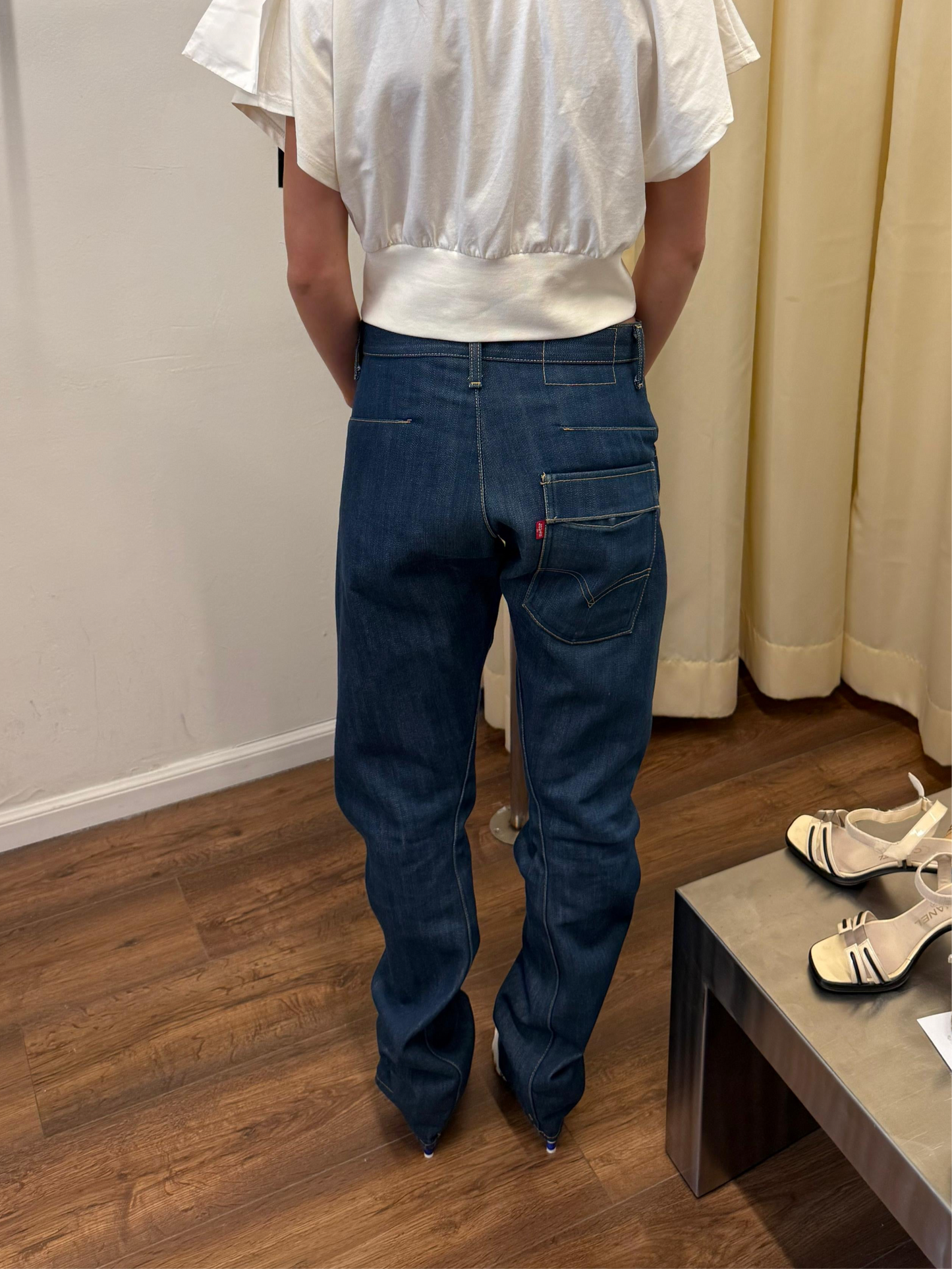 Levis Engineered Dark Wash Jeans