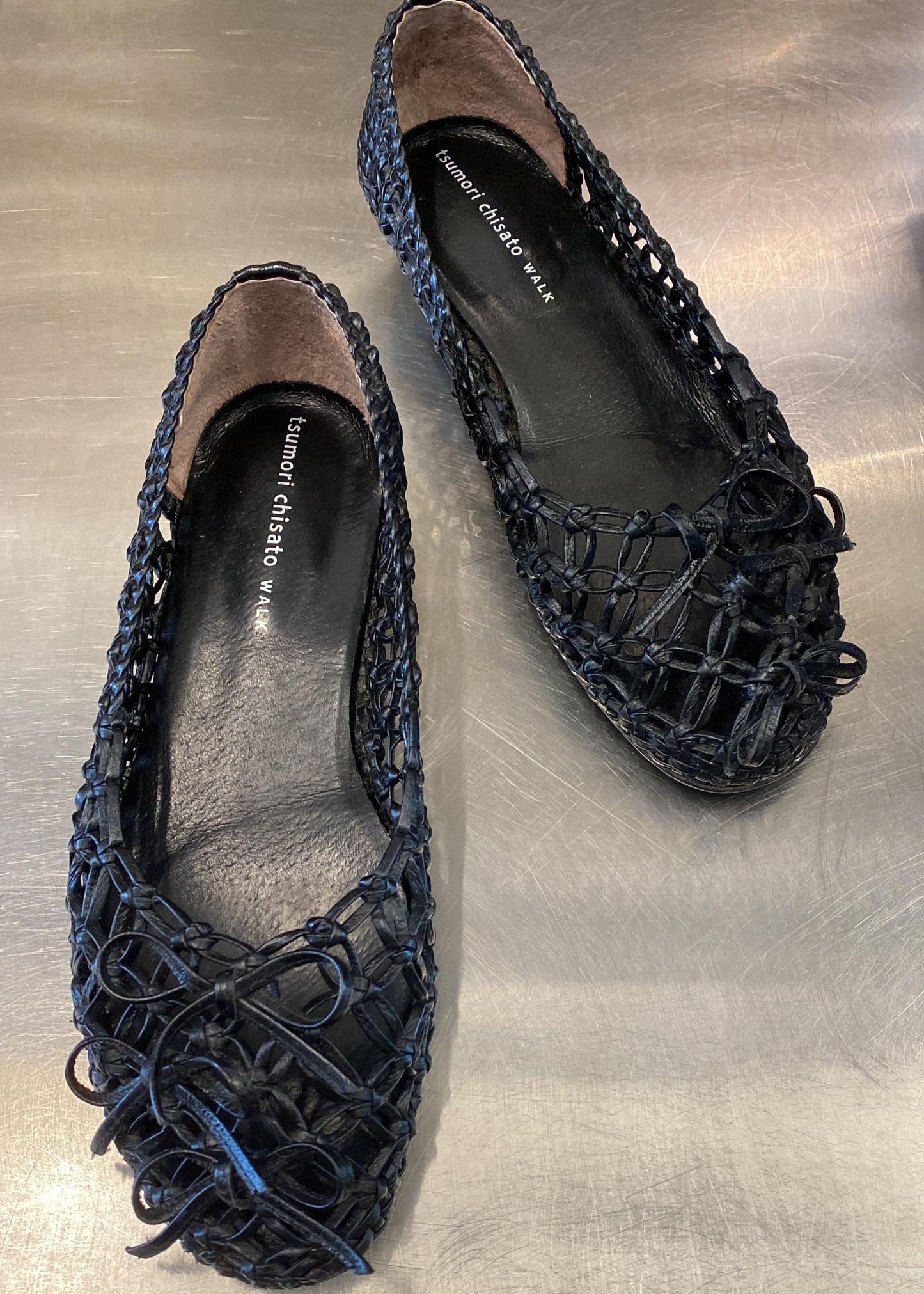 Tsumori Chisato Walk Woven Flats 37.5