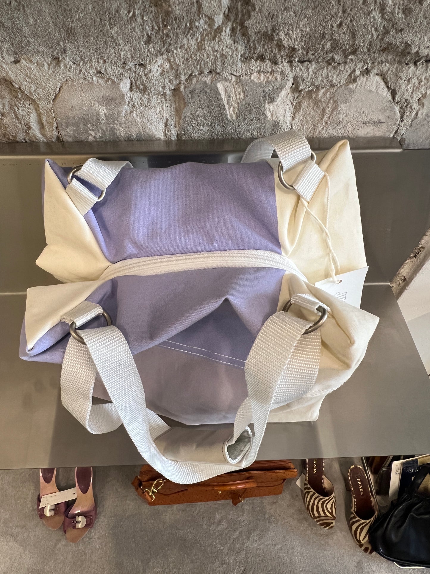 Pleats Please Multiple Strap Bag