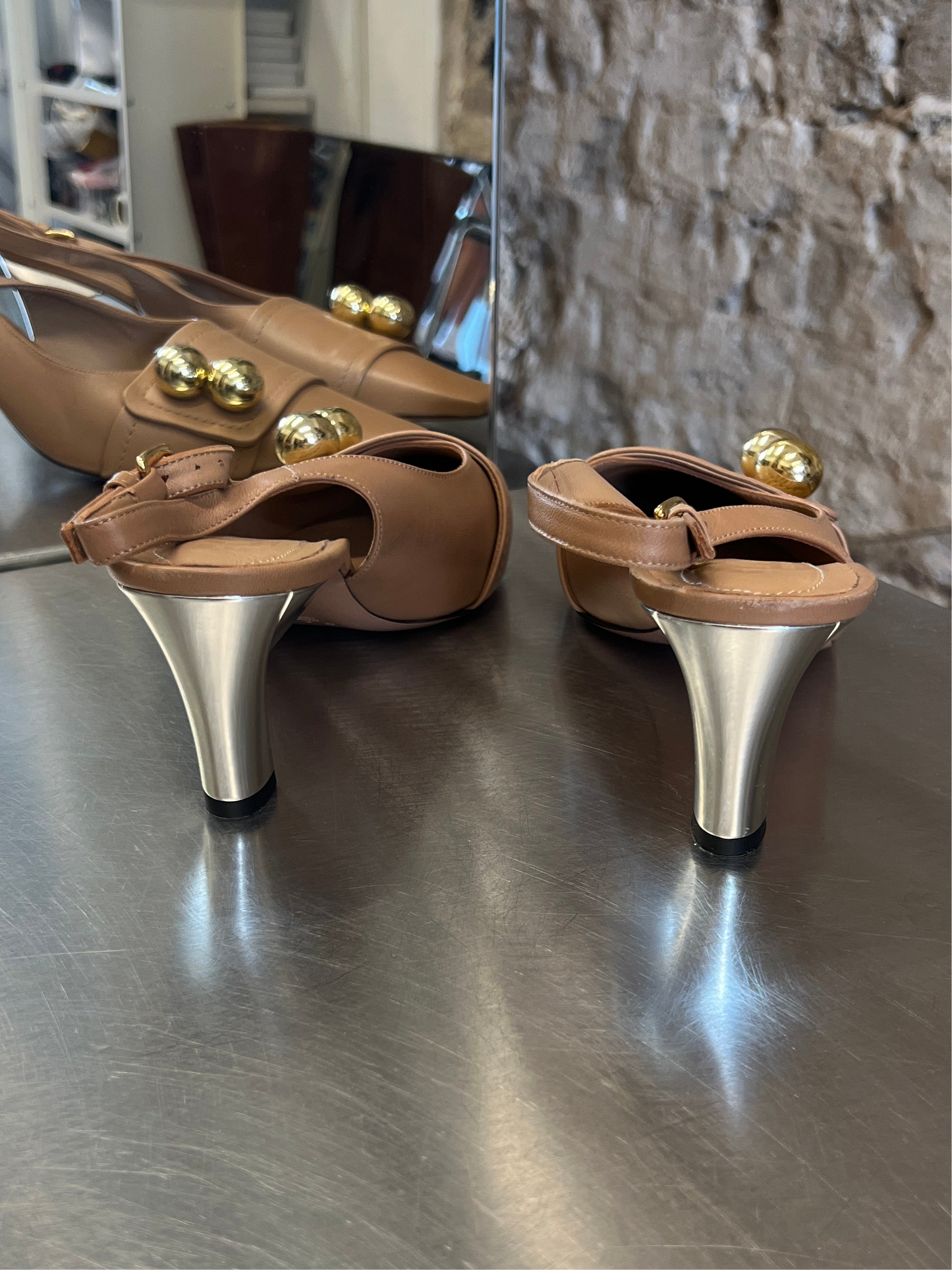 Marni Marble Heels 40