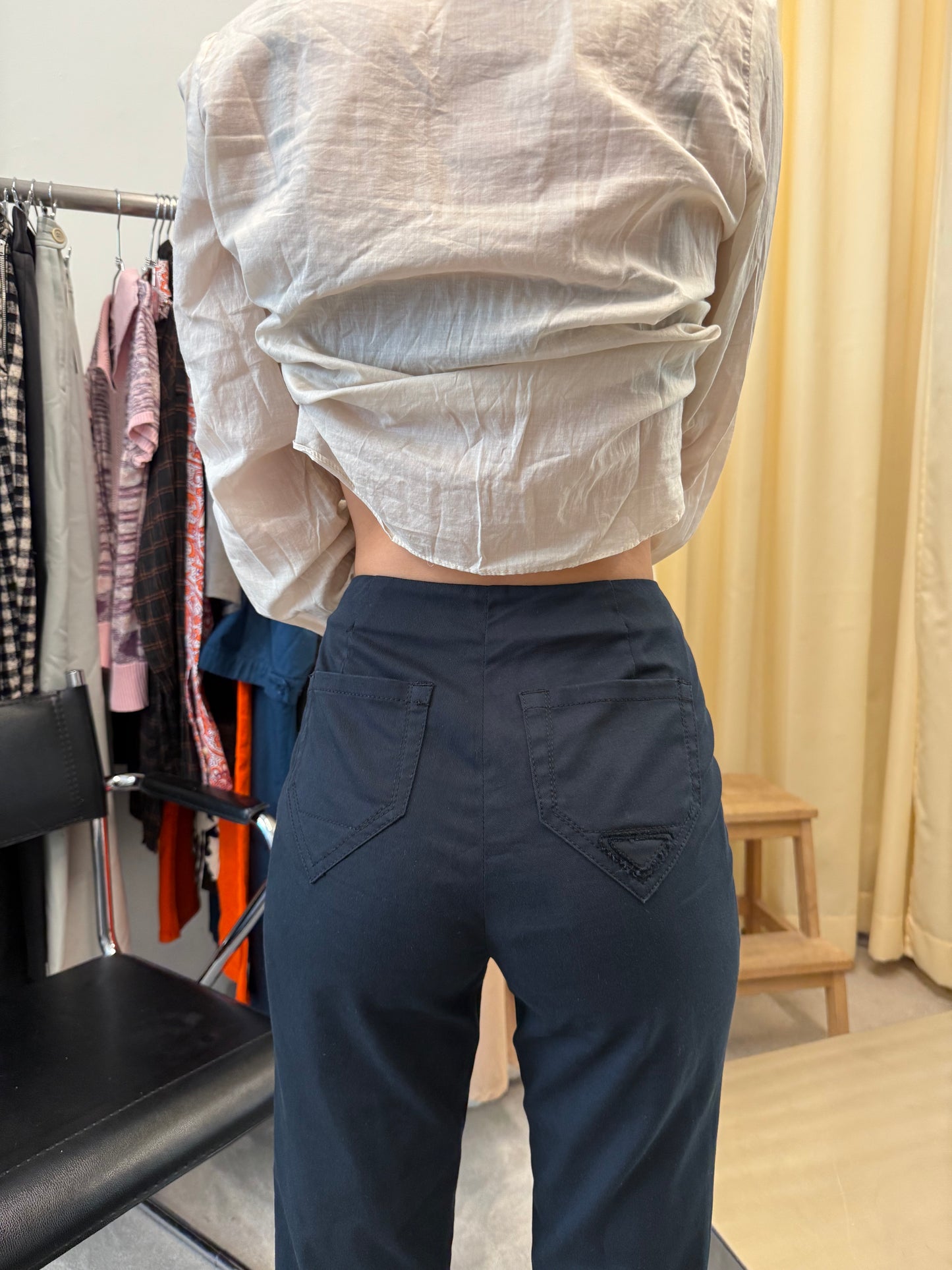Prada Linea Rossa cropped pants