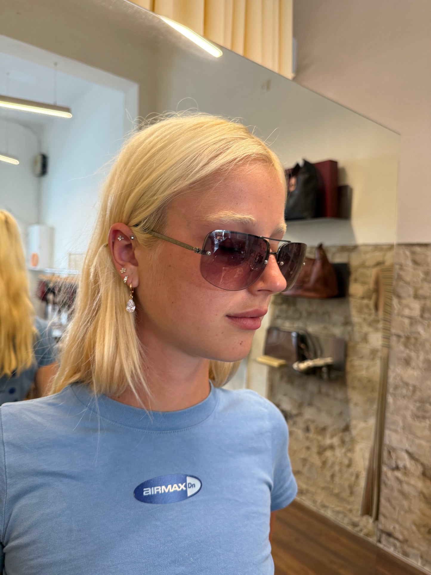 Rimless Gradient Sunglasses c. 2000s