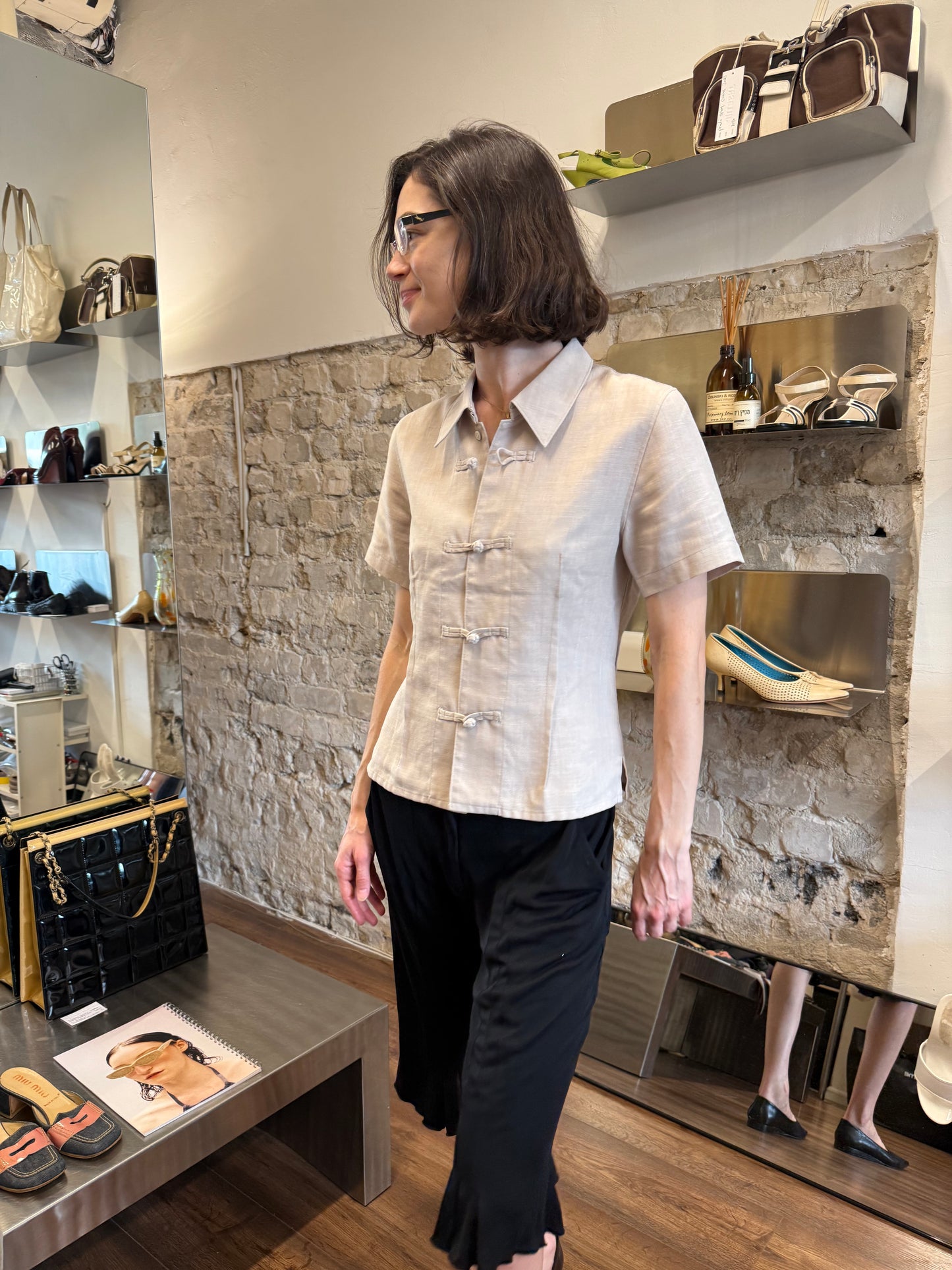 Tricot Comme des Garçons 1992 Chinese Shirt