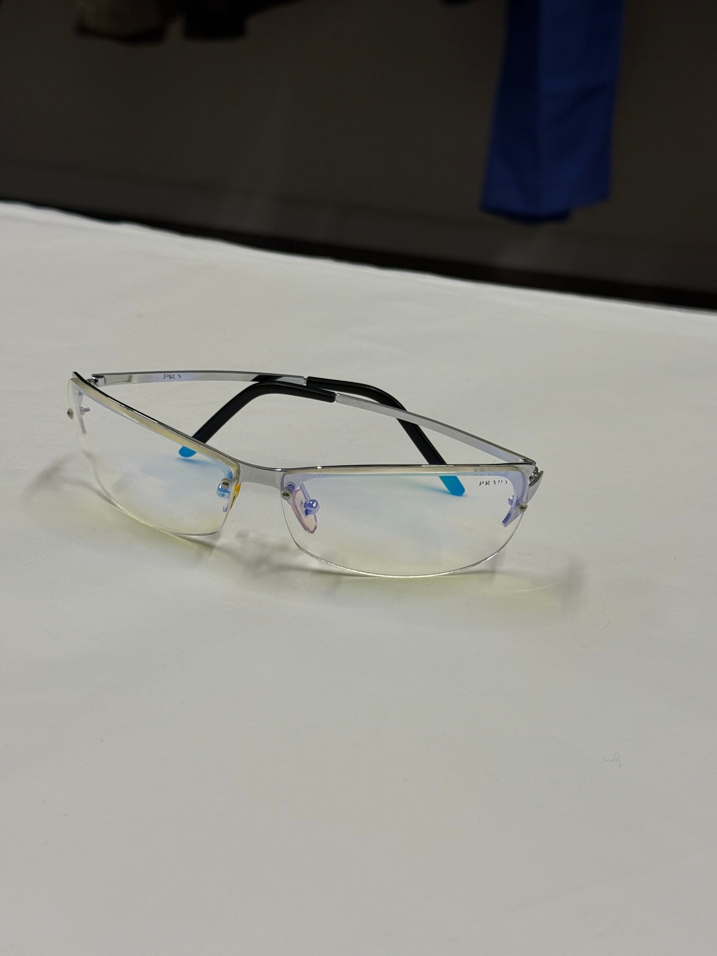 Prada Rimless Shield Sunglasses