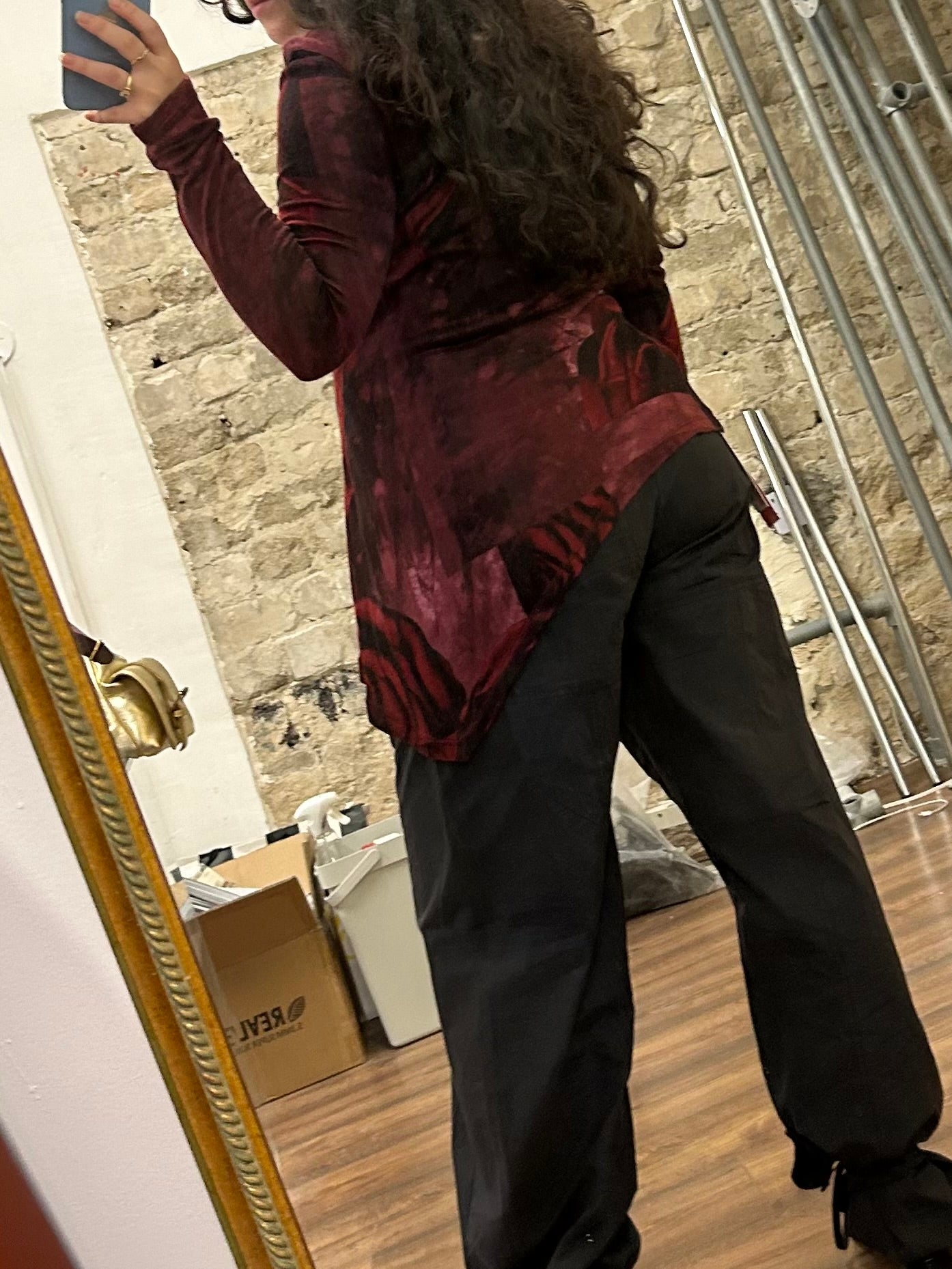 John Galliano archival cashmere cardigan
