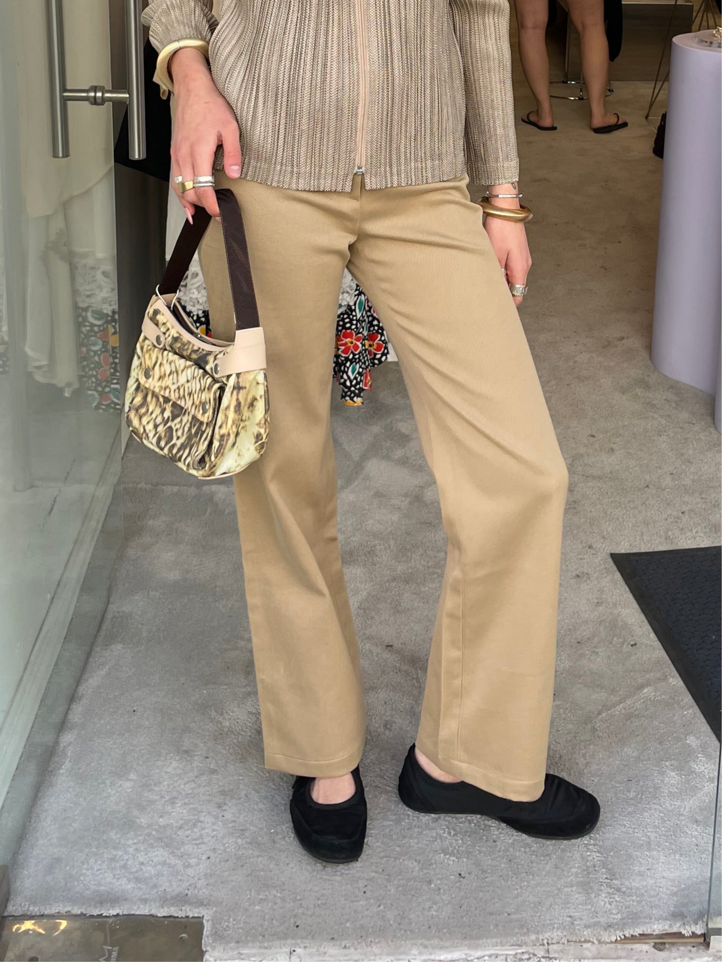 MM6 Maison Margiela khaki pants