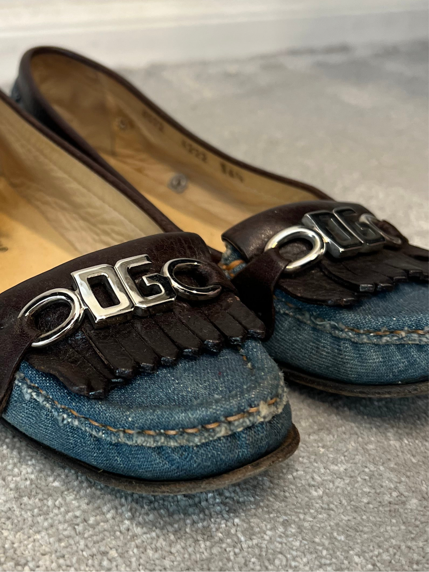 Dolce & Gabbana Jeans Flats