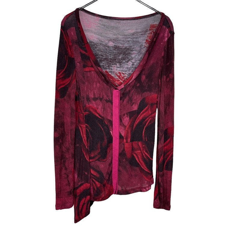 John Galliano archival cashmere cardigan