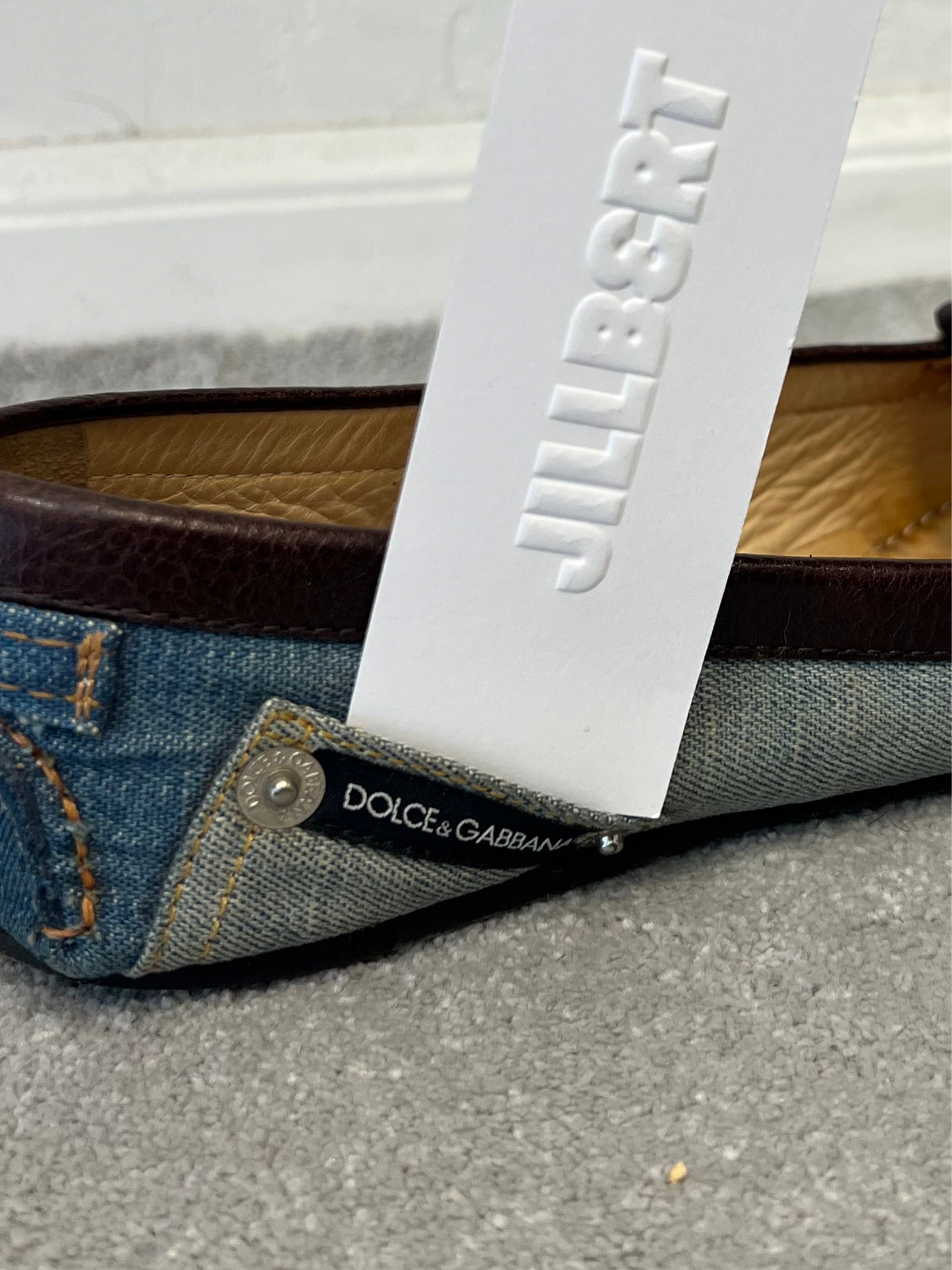 Dolce & Gabbana Jeans Flats