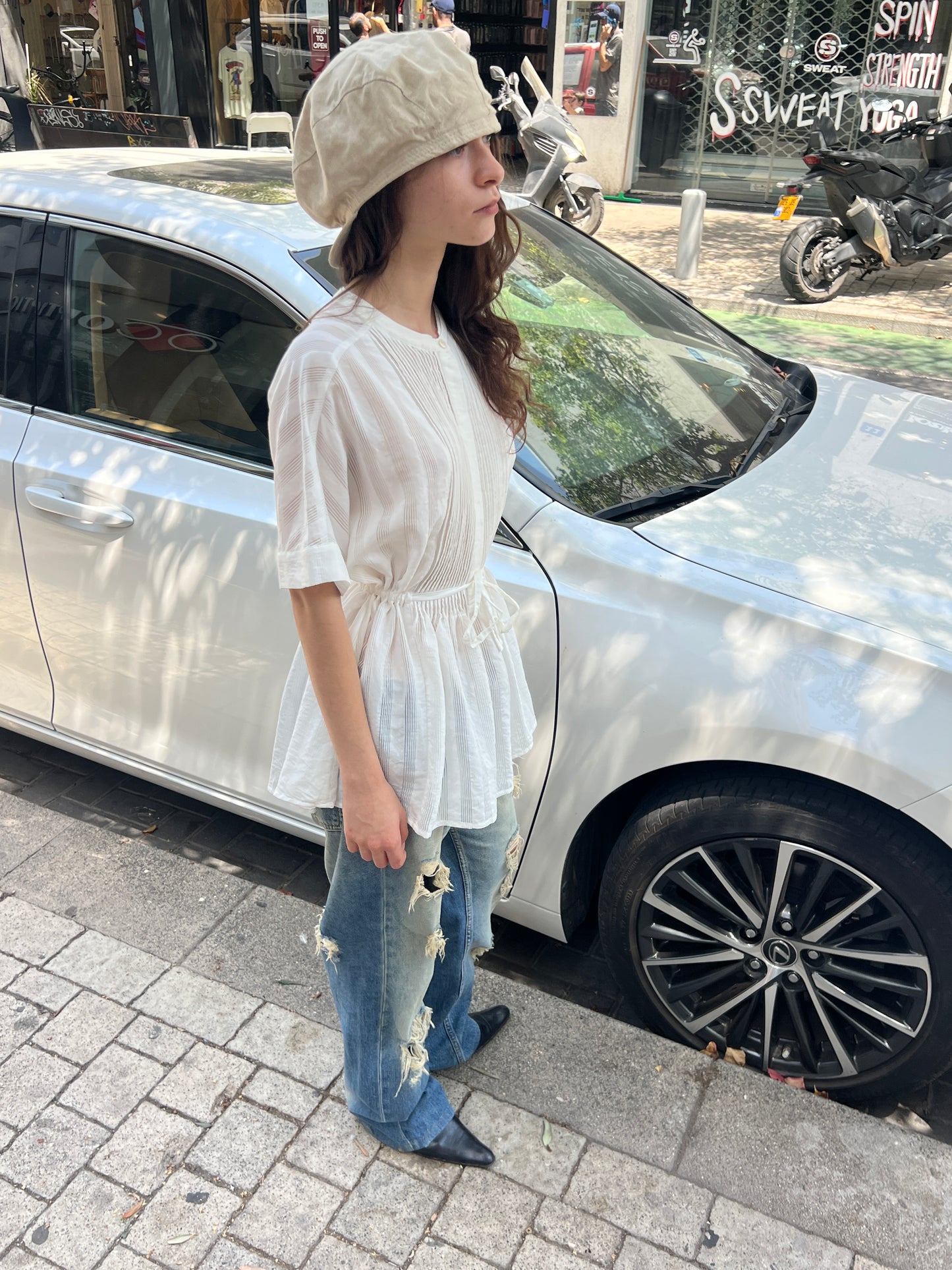 Atsuro Tayama Tie Blouse