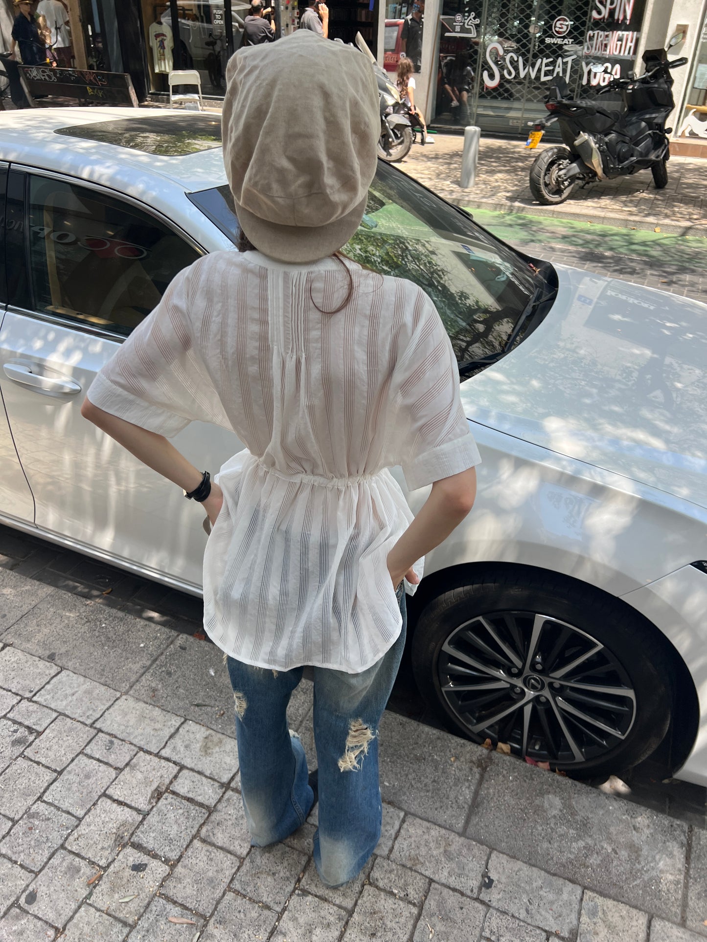 Atsuro Tayama Tie Blouse