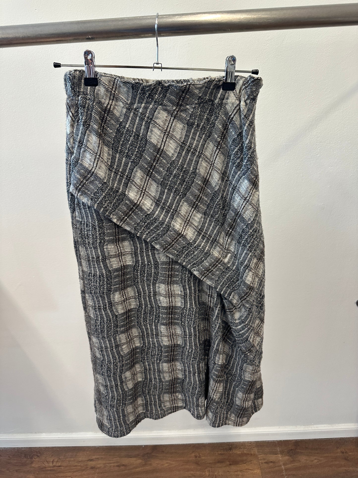 Plantation Asymmetrical Long Skirt