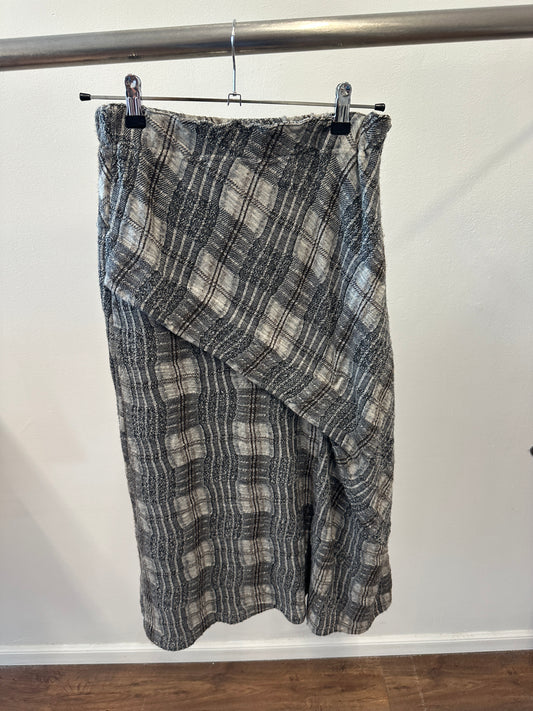 Plantation Asymmetrical Long Skirt
