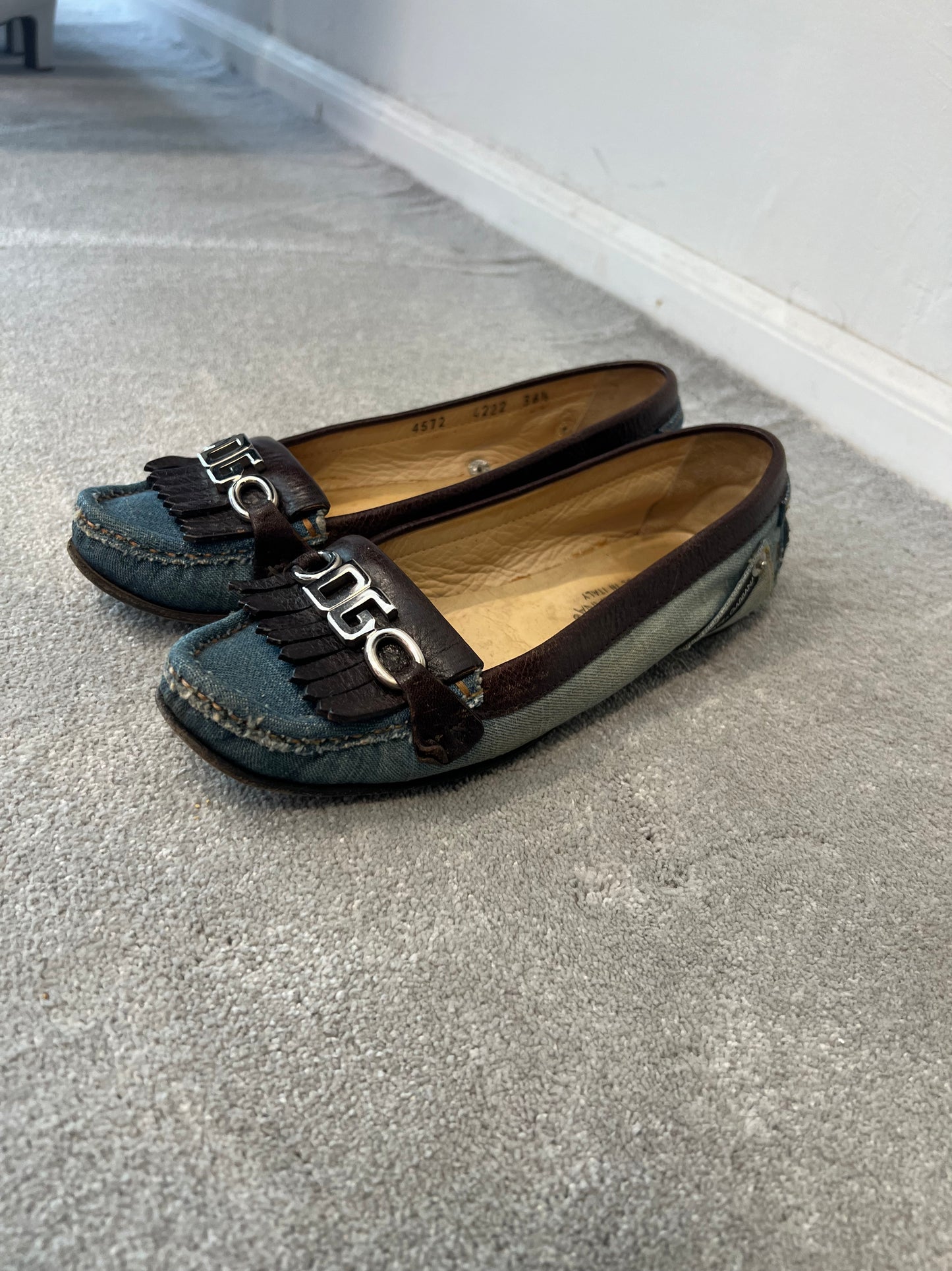 Dolce & Gabbana Jeans Flats
