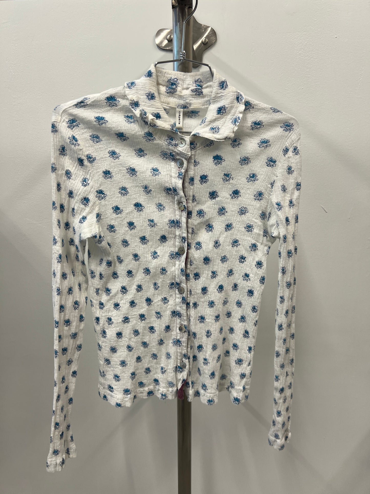 Tsumori Chisato “Creperie” Flower Button Up