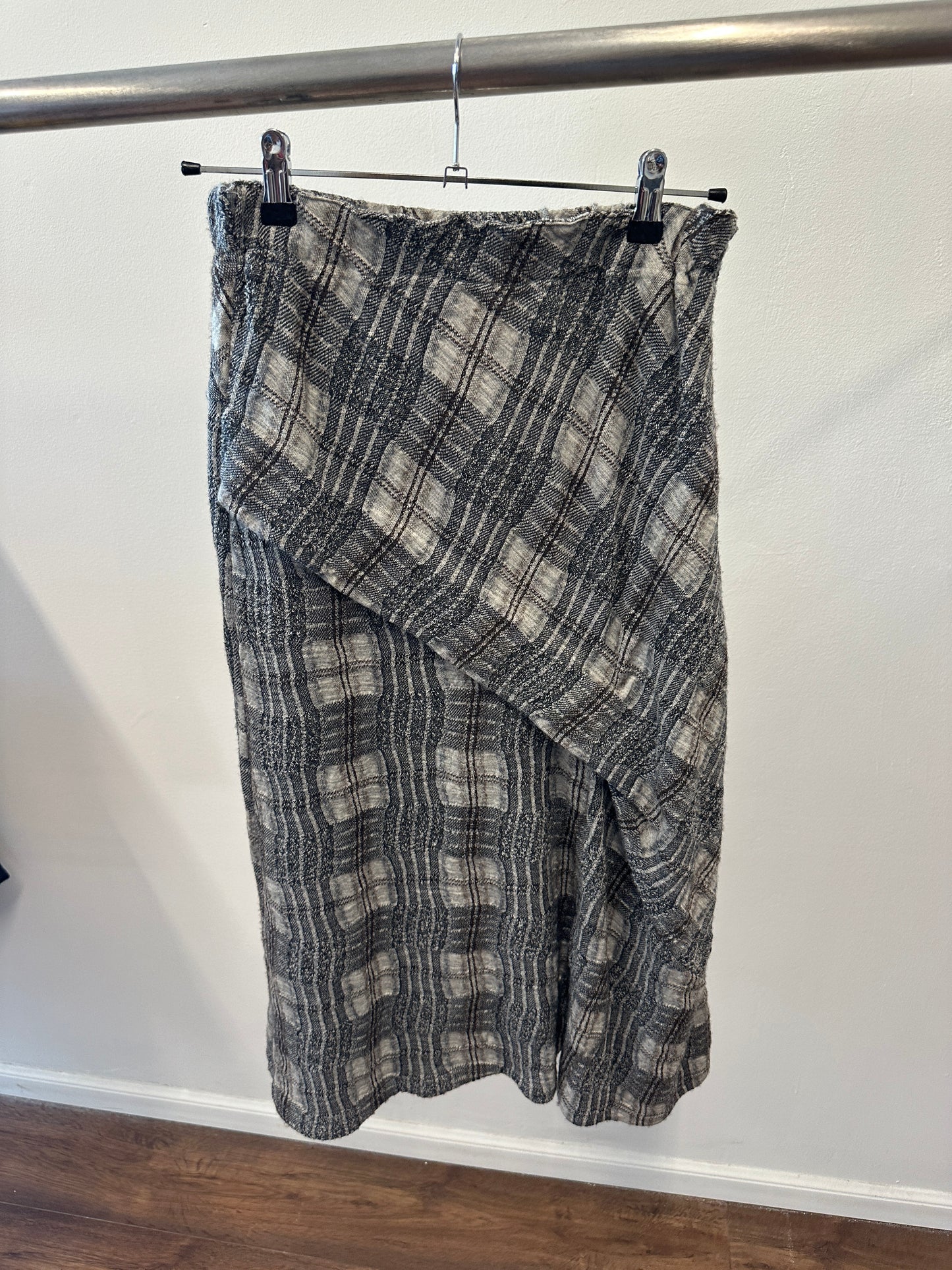 Plantation Asymmetrical Long Skirt