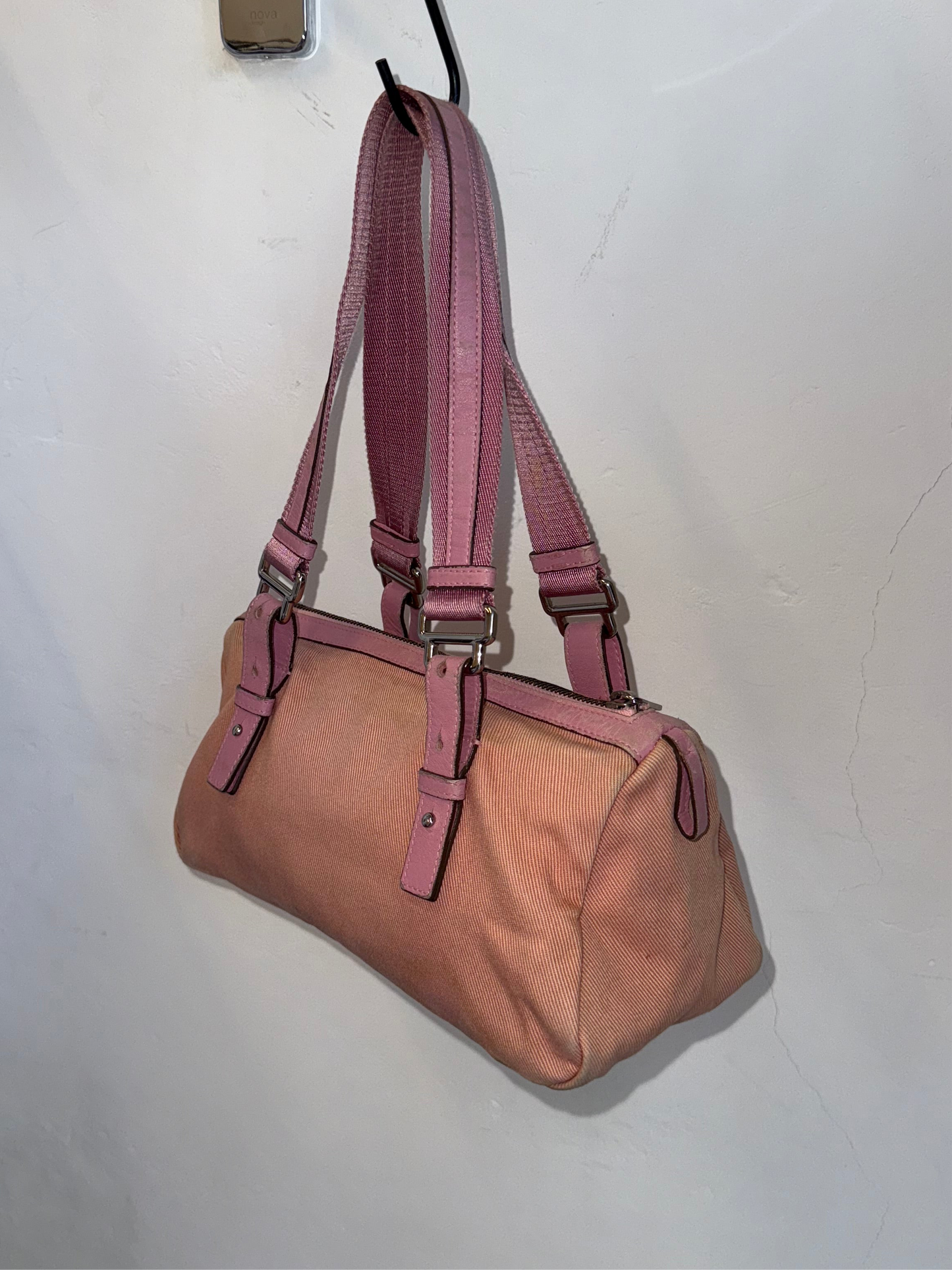 Yves Saint Laurent 2000s pink shoulder bag