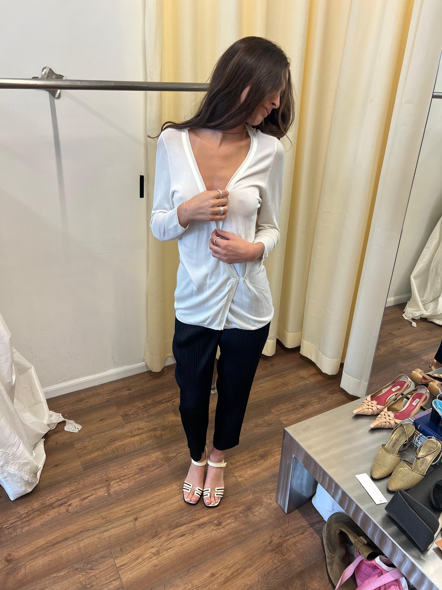 Novespazio asymmetrical cardigan