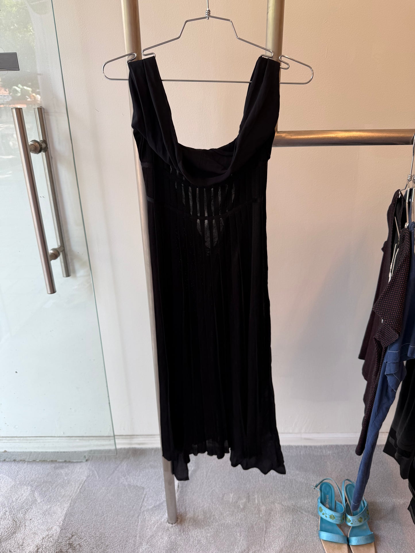 Crea Concept – Sheer Paneled cocktail Dress