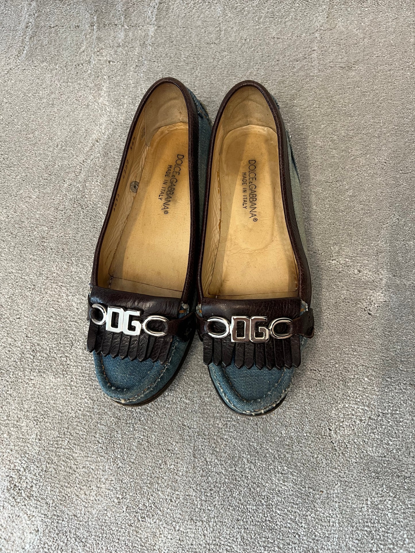 Dolce & Gabbana Jeans Flats