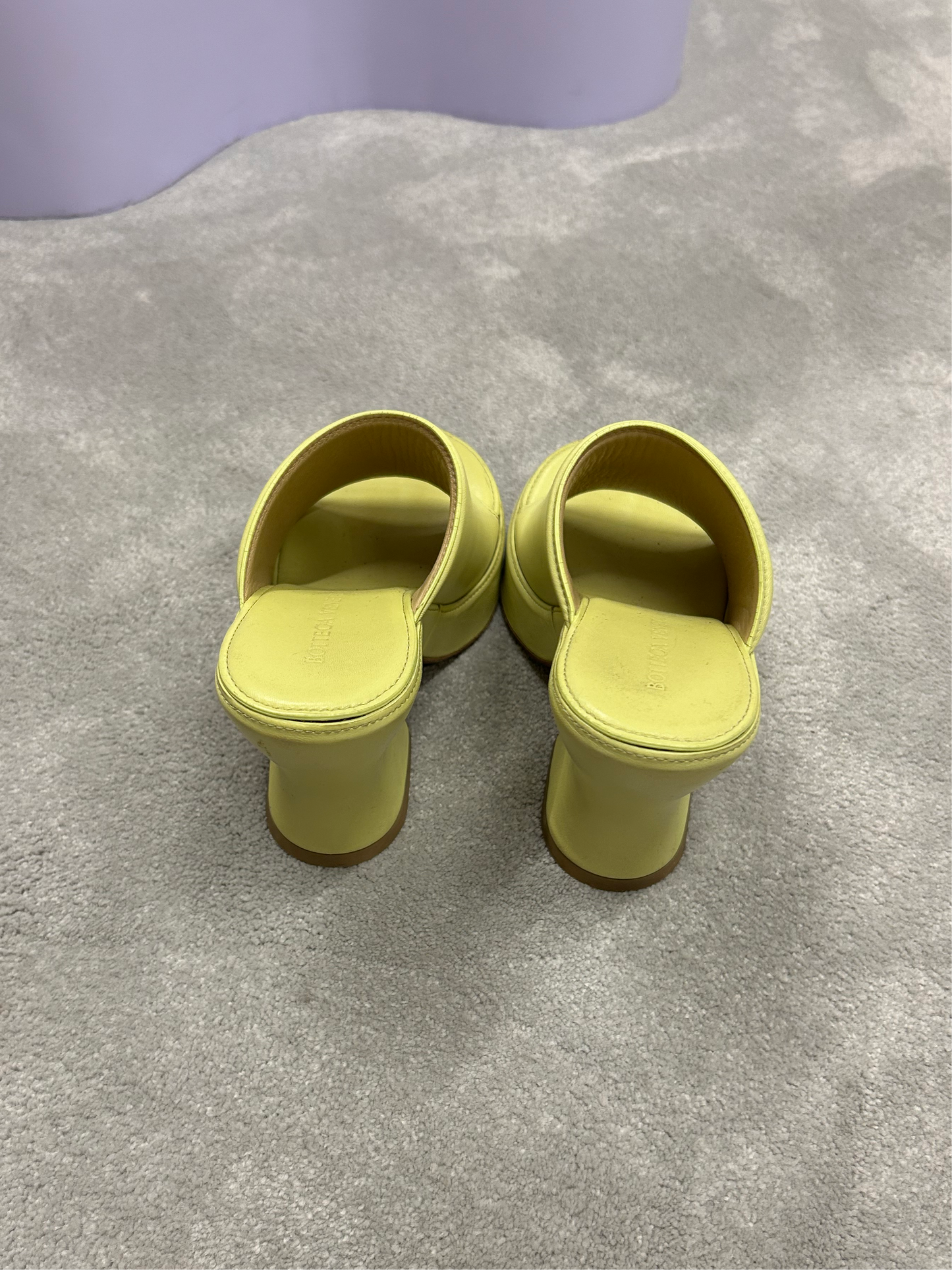 BOTTEGA VENETA wedge mules