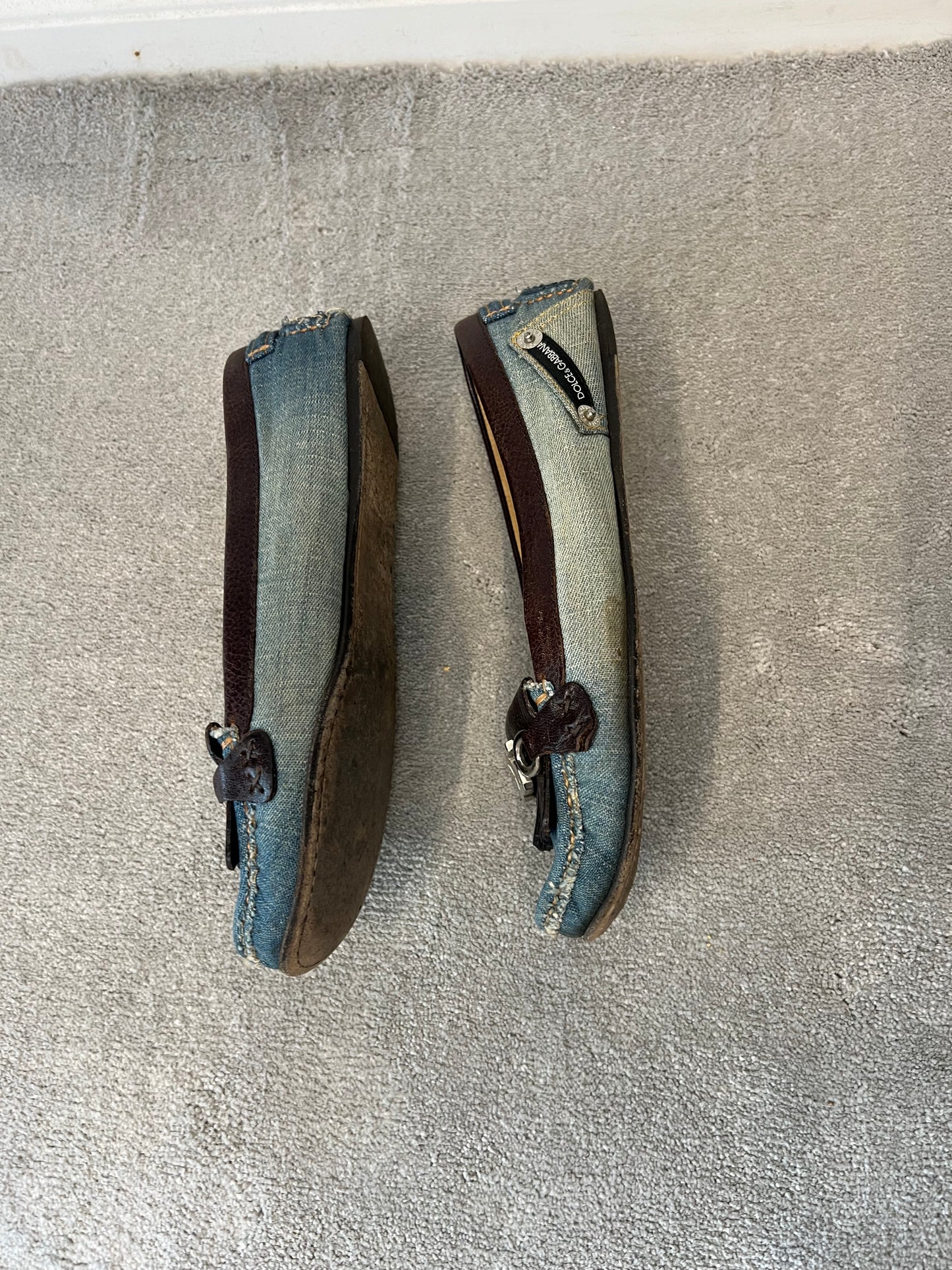 Dolce & Gabbana Jeans Flats