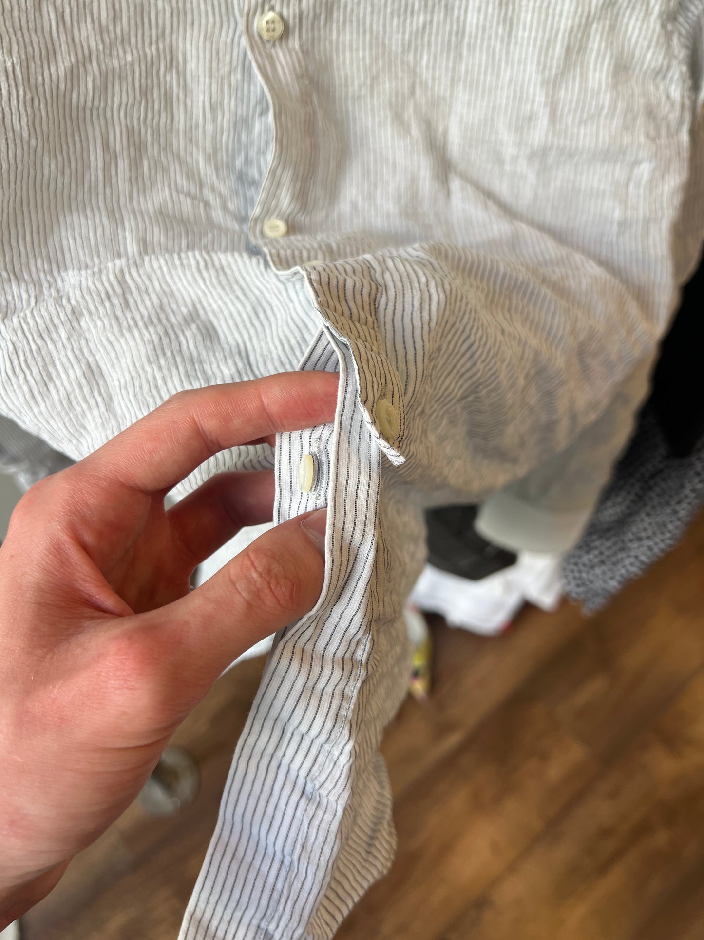 Neil Barrett Crinkle Shirt