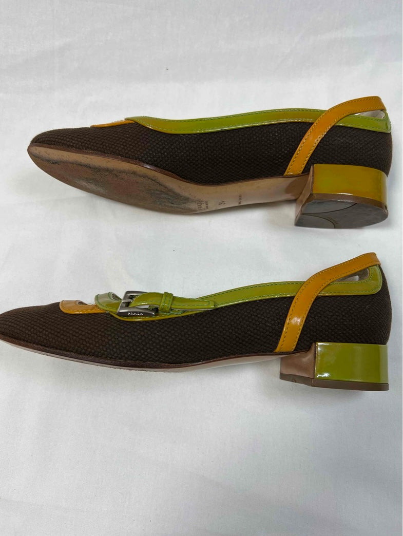PRADA cloth ballet flats 35 EU
