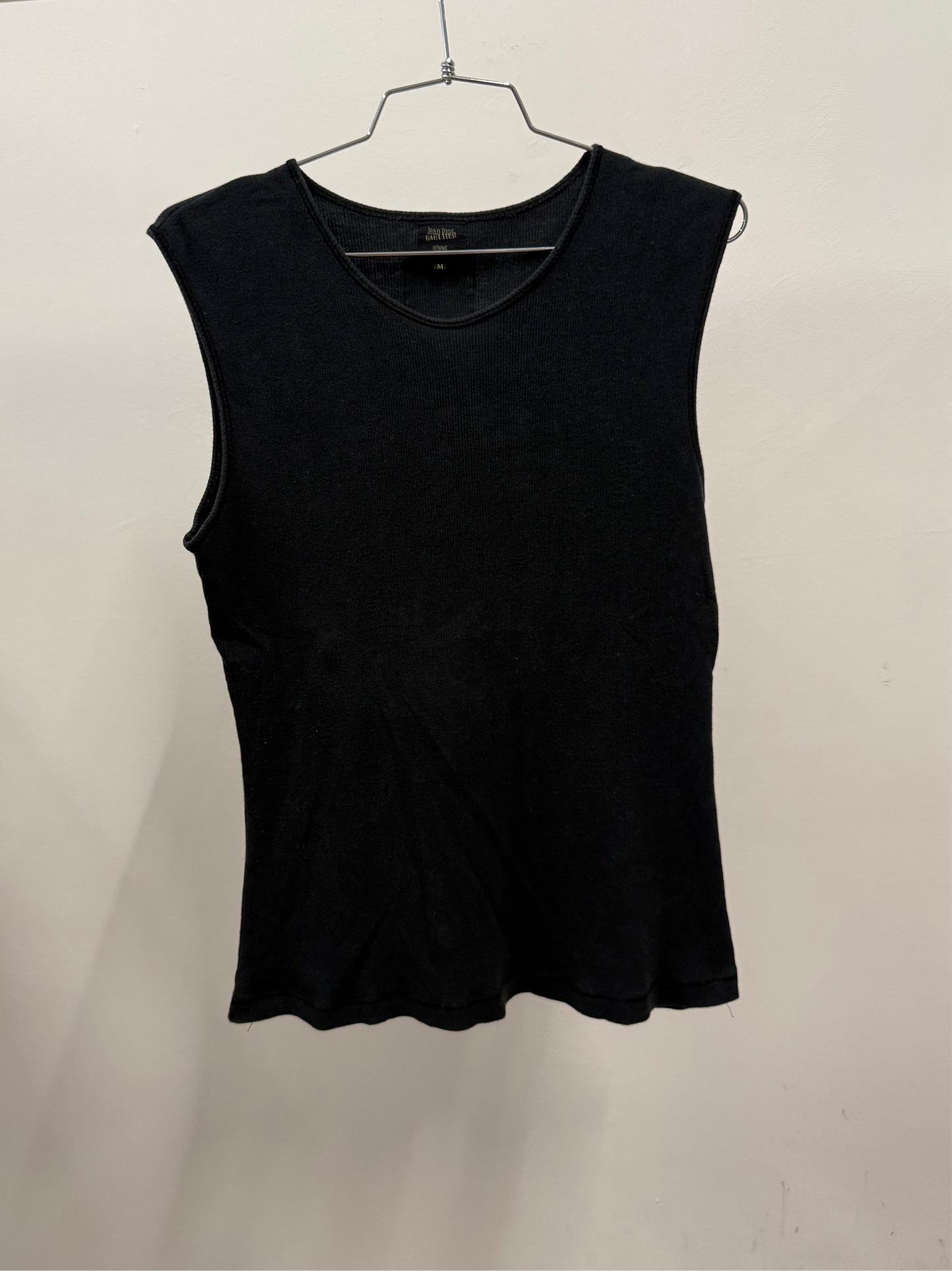 Jean Paul Gaultier “Corps” sleeveless knit top