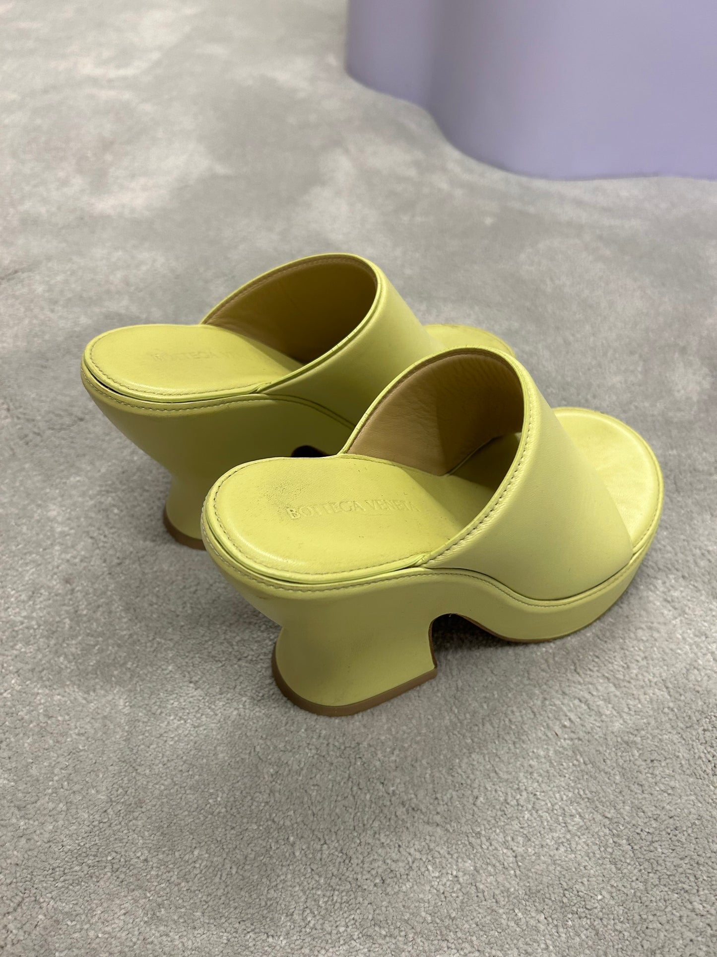 BOTTEGA VENETA wedge mules