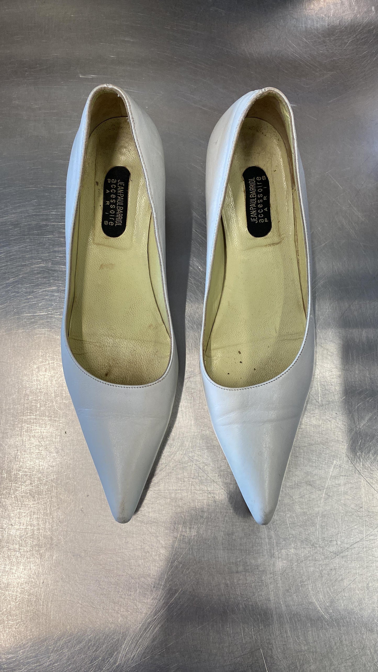 Jean-Paul Barriol White Heels 37