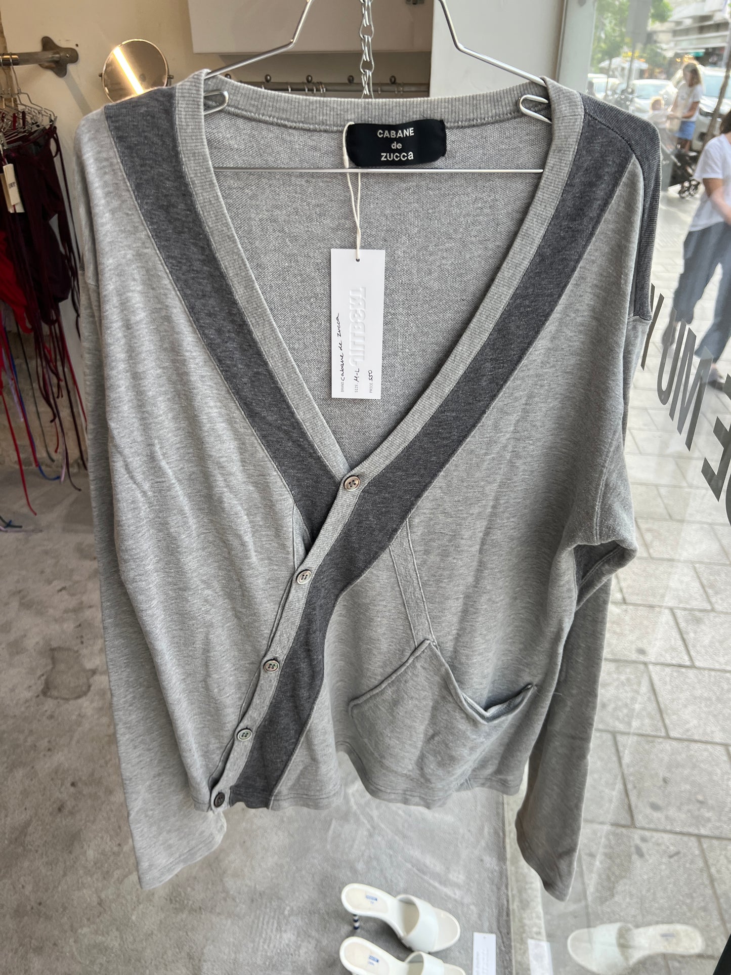 Cabane De Zucca Asymmetrical Cardigan