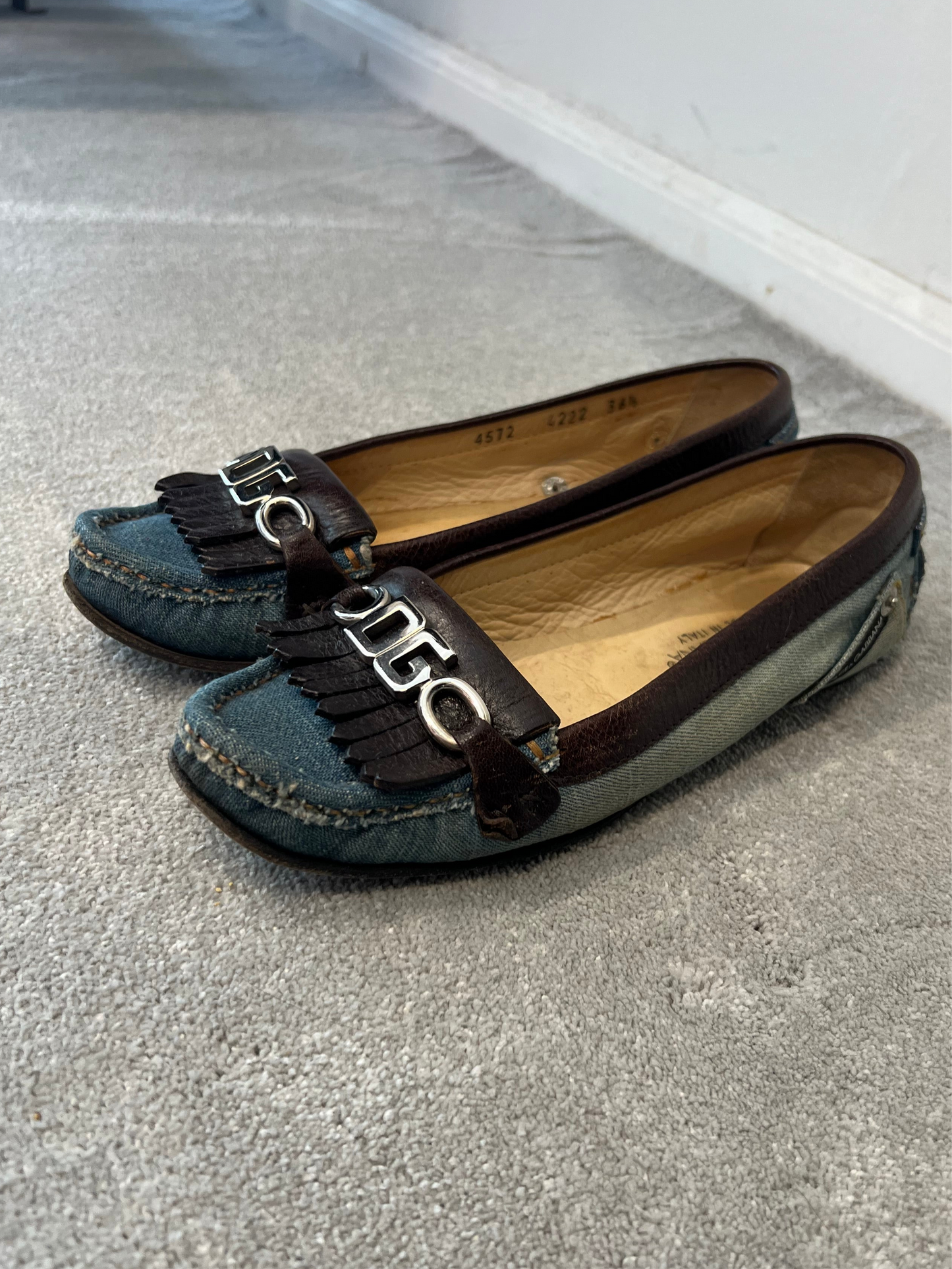 Dolce & Gabbana Jeans Flats