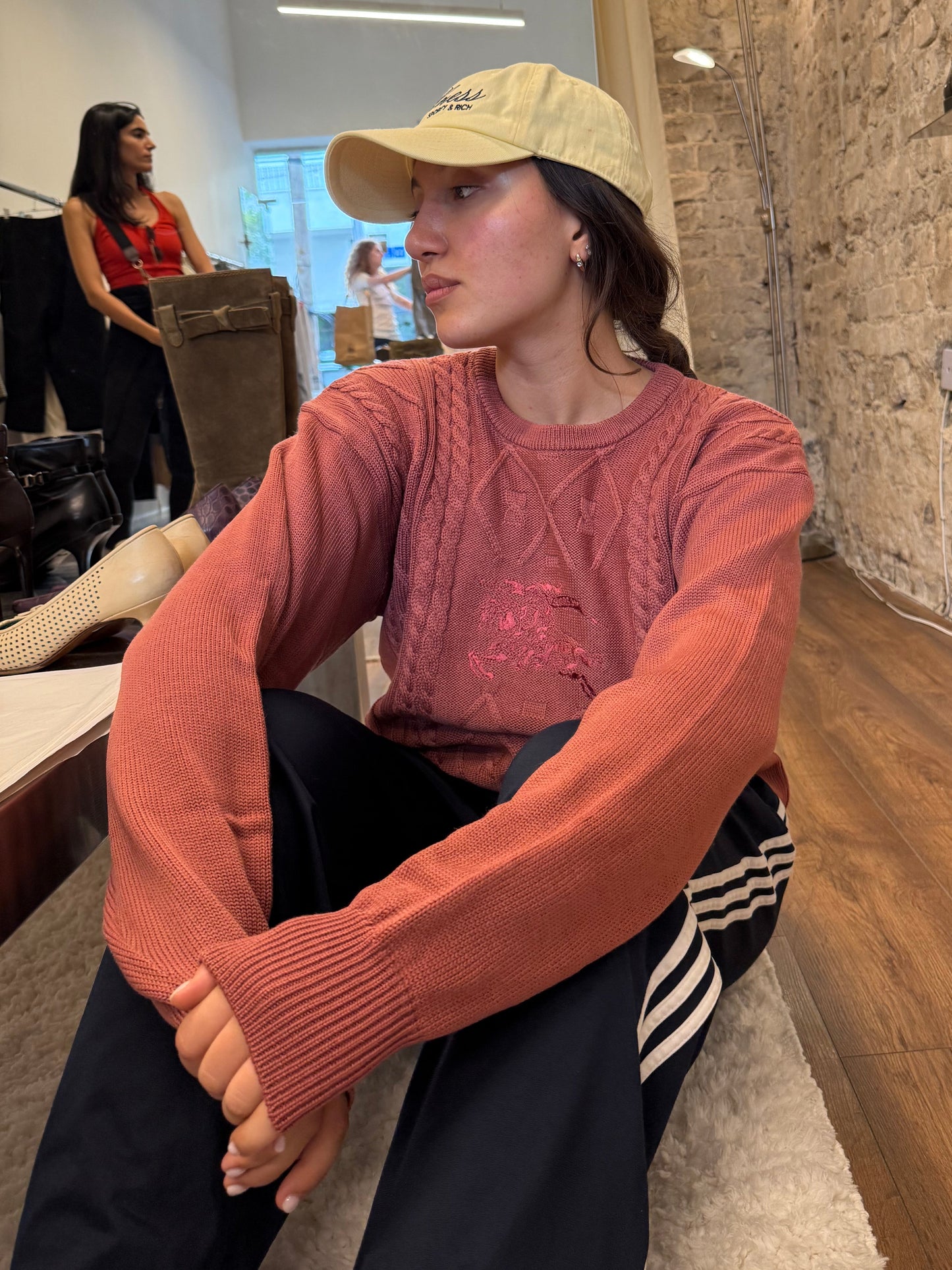 Burberrys – Cable Knit Wool Sweater