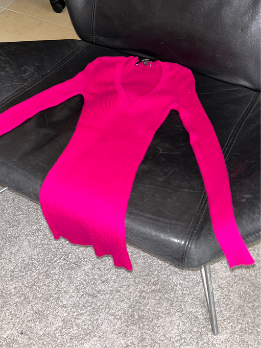 GUCCI cashmere knit blouse