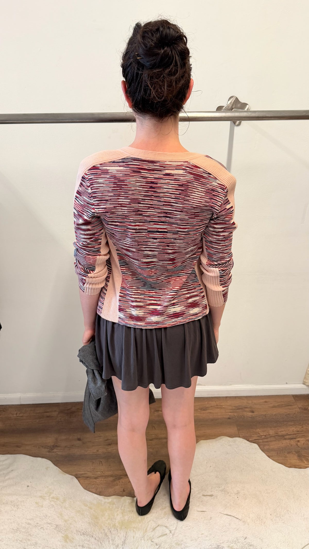Vintage Missoni Space-Dye Knit Cardigan 1990s