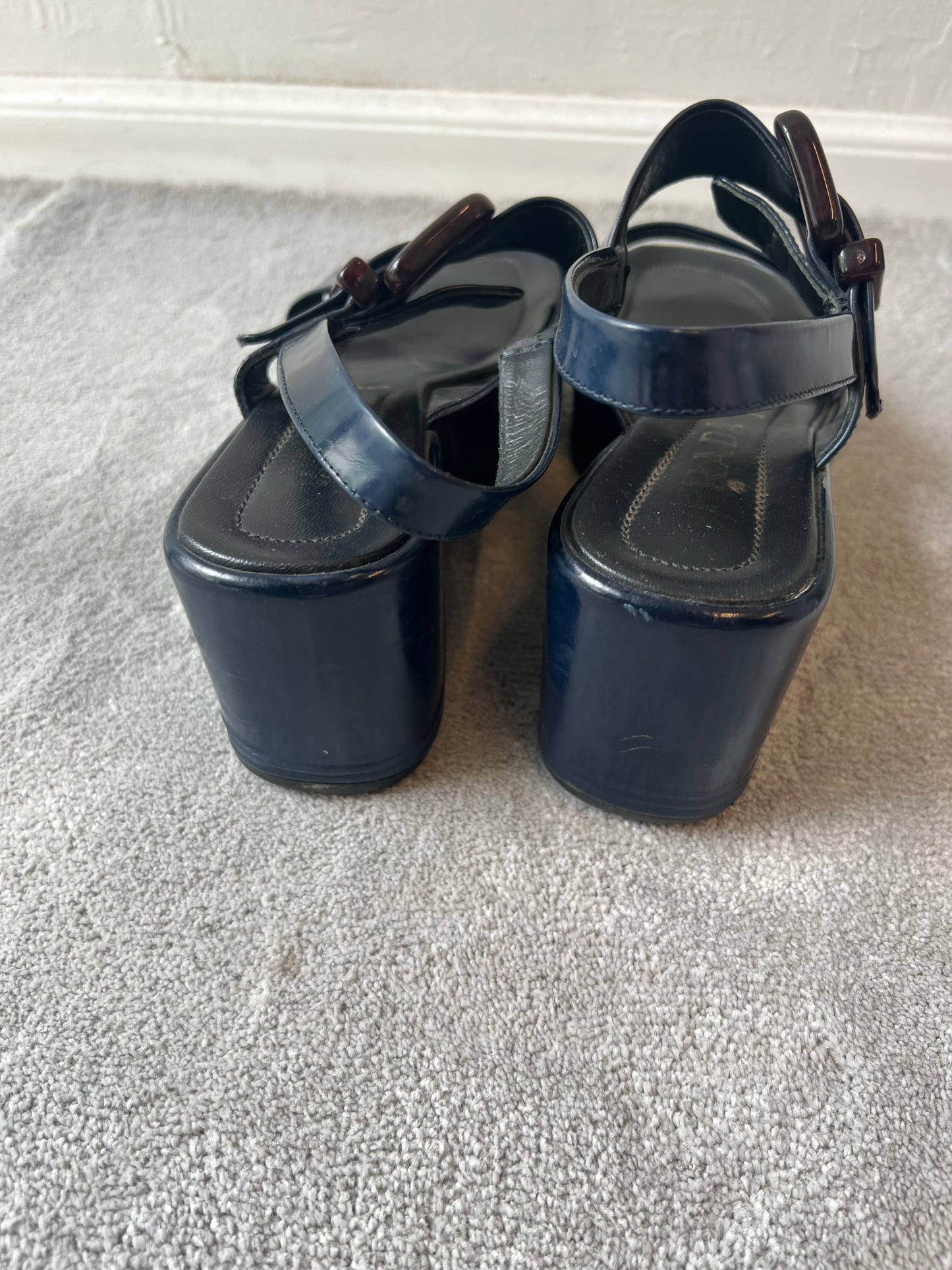 Prada Platform Sandals