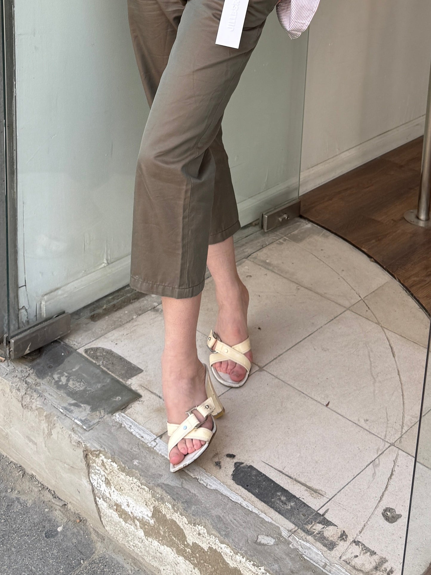 Christian Dior Patent Leather Mule Heels – 2000s 36 EU