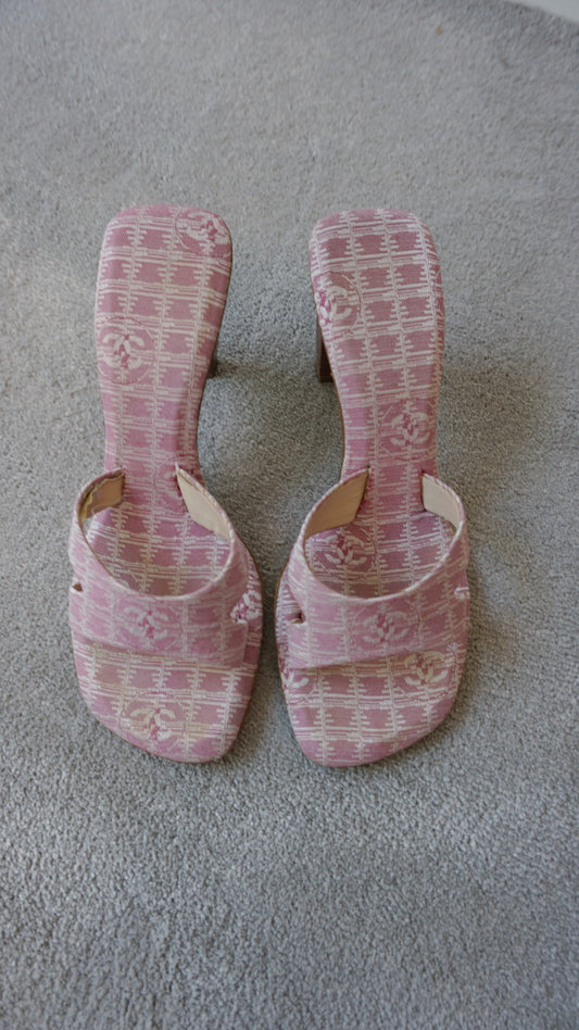 Chanel Monogram Sandals