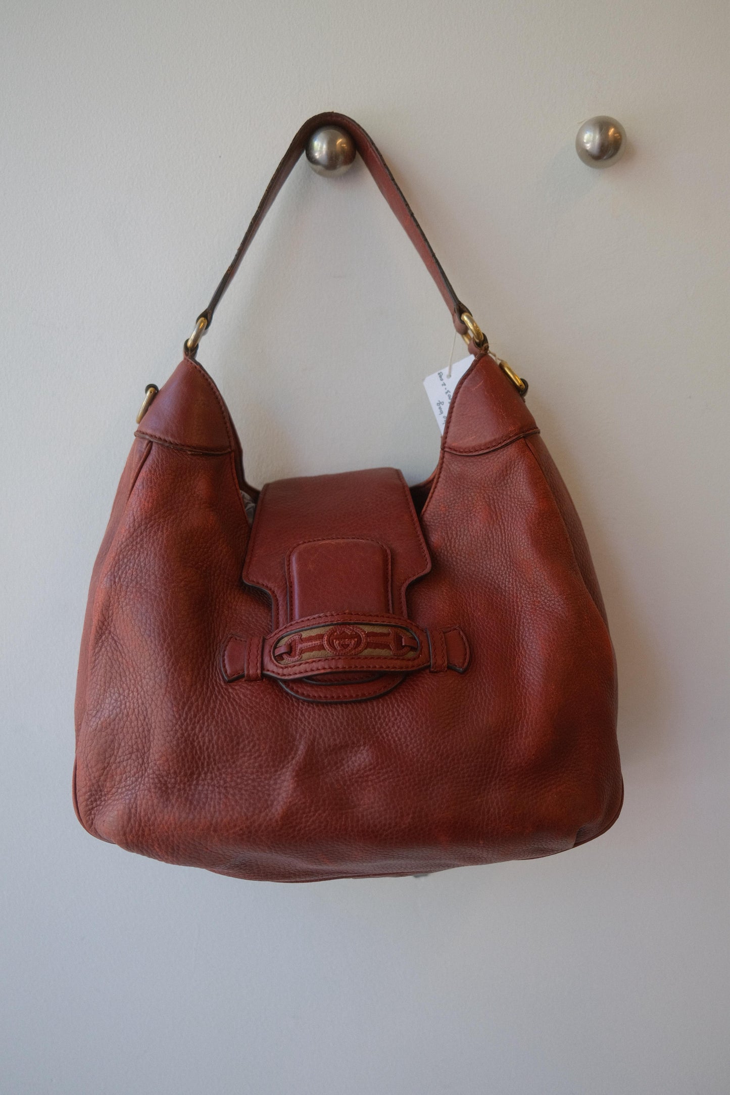 Gucci Horsebit Leather Hobo Bag c. 2003–2008