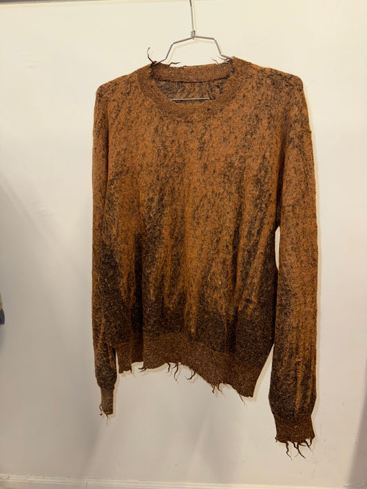 JNBY distressed wool sweater — Fall/Winter 2011