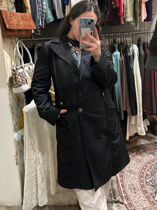 90’s VERSUS nylon trench coat