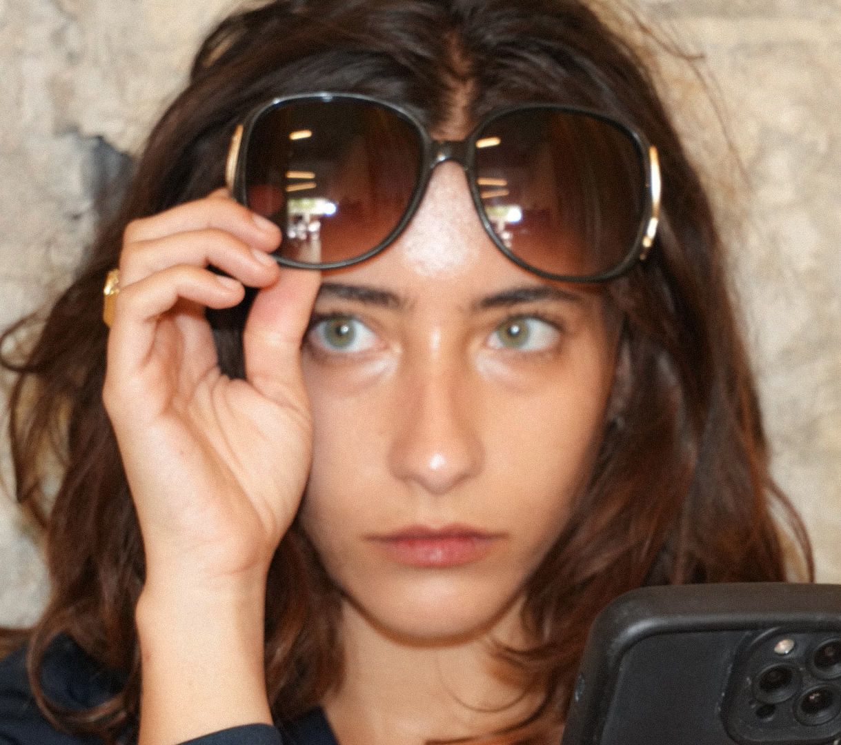 Oversized Vintage Sunglasses – 1980s Inspired