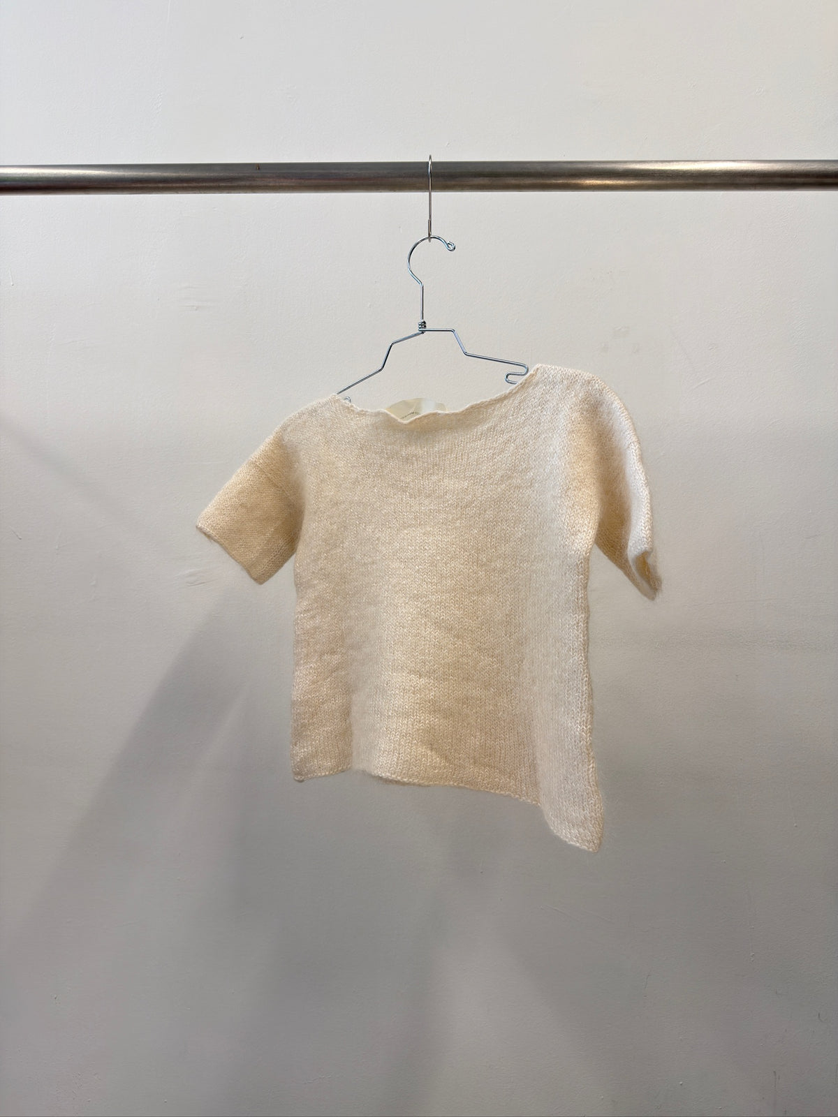 TENNE Handcrafted Modern Short Sleeve Knit Top